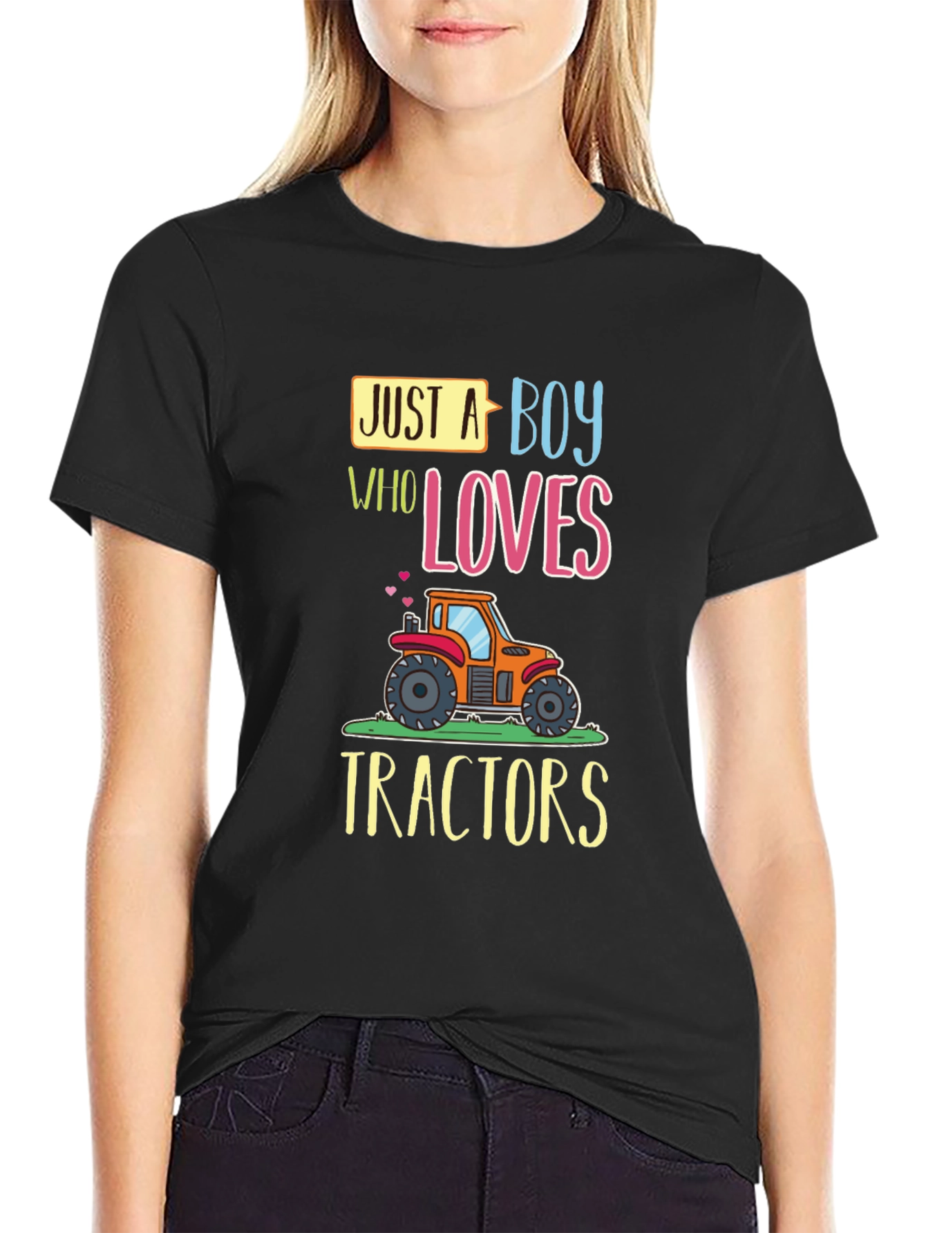 Boys Tractor Lover Graphic Tee