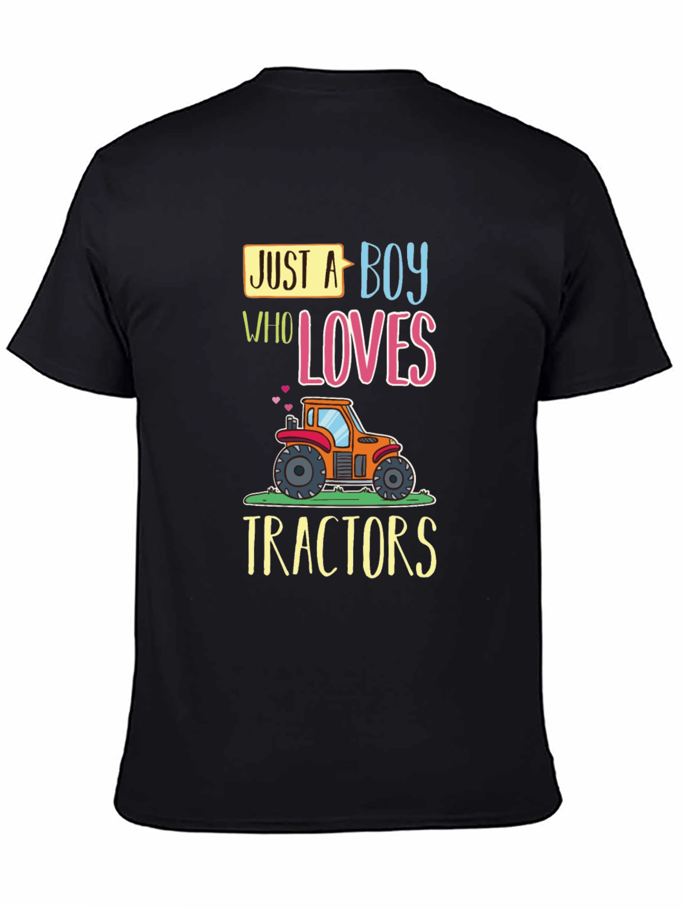 Boys Tractor Lover Graphic Tee