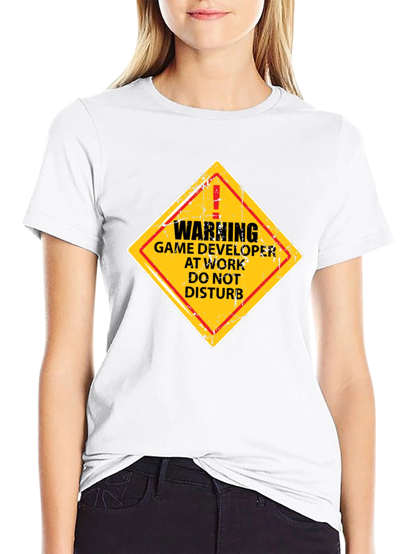 Warning Game Developer T-Shirt - Funny Programmer Tee