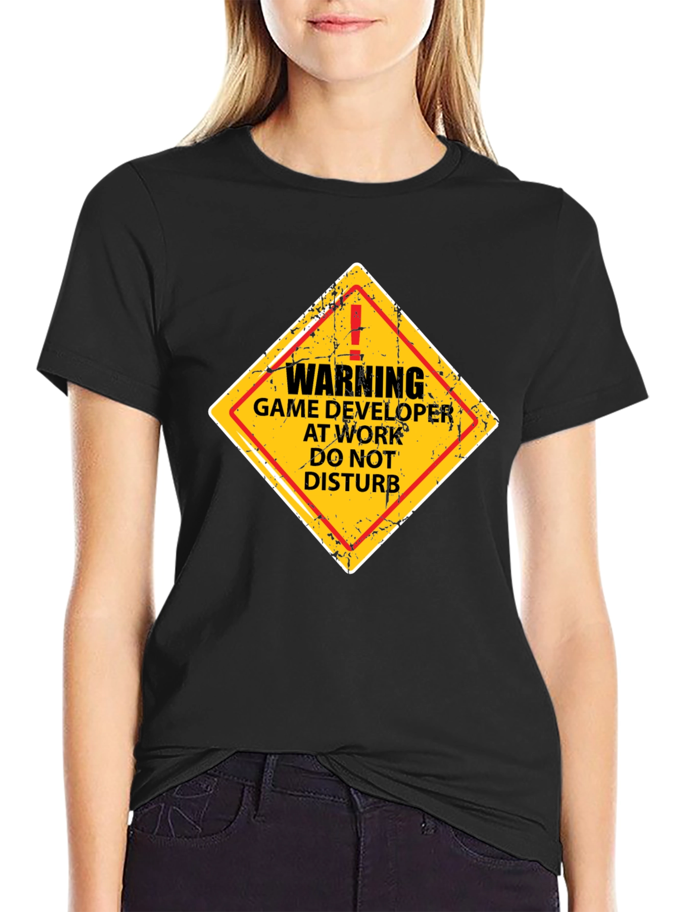 Warning Game Developer T-Shirt - Funny Programmer Tee