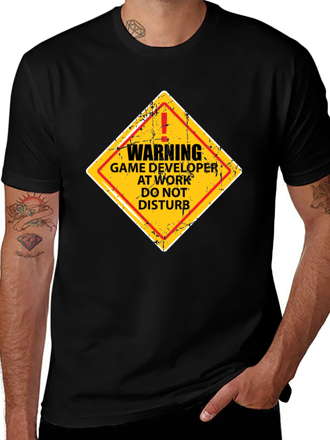 Warning Game Developer T-Shirt - Funny Programmer Tee