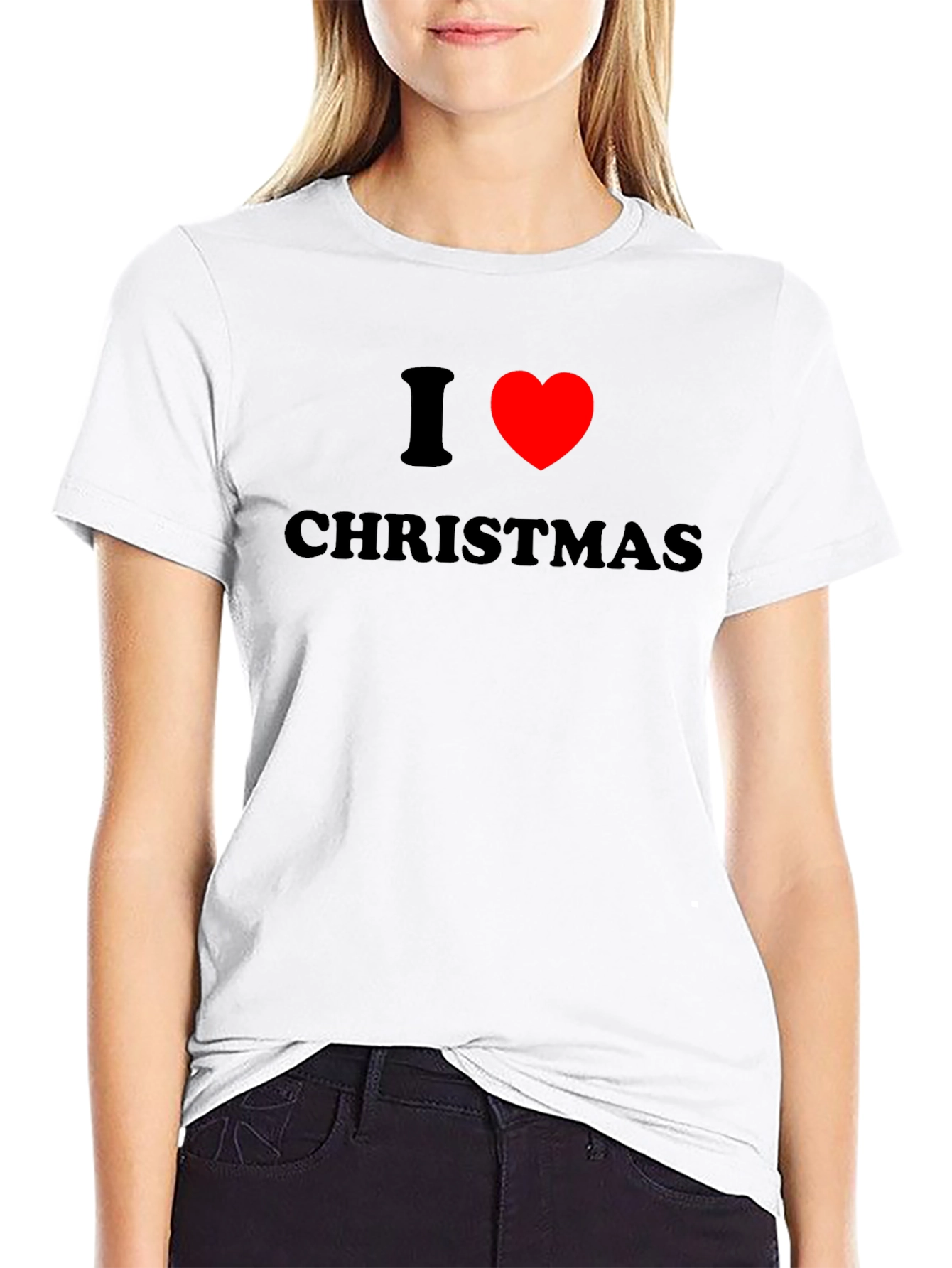 I Love Christmas Graphic T-Shirt - Holiday Edition