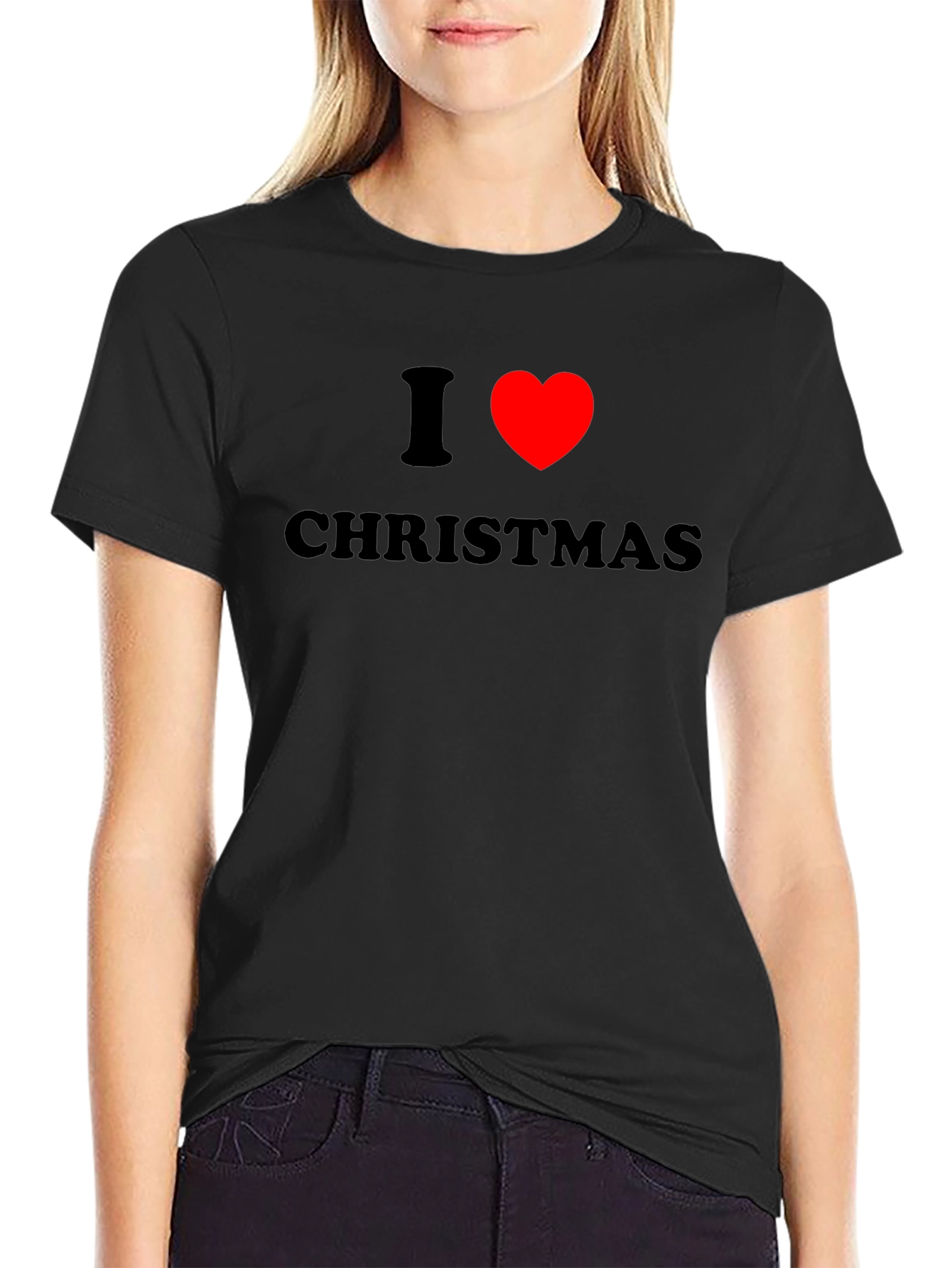 I Love Christmas Graphic T-Shirt - Holiday Edition
