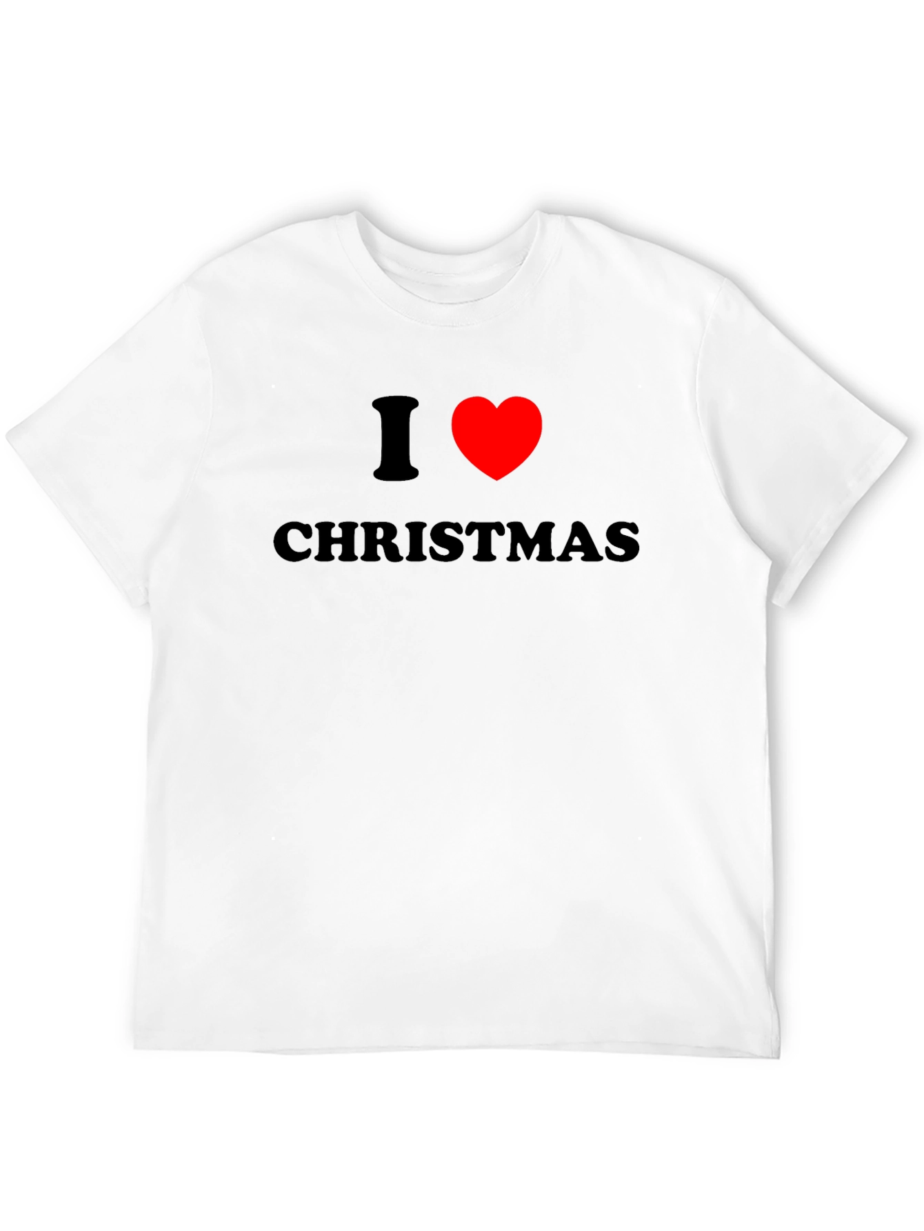 I Love Christmas Graphic T-Shirt - Holiday Edition