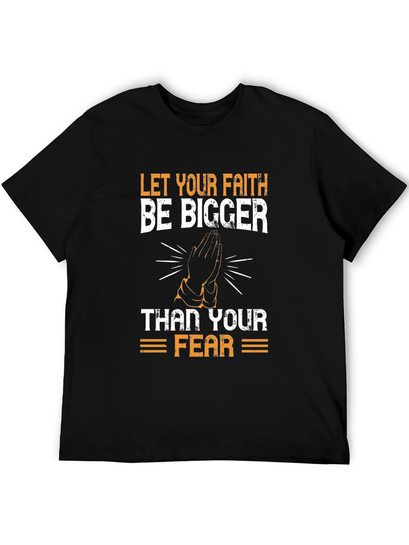 Faith Over Fear Graphic Tee - Unisex Black T-Shirt