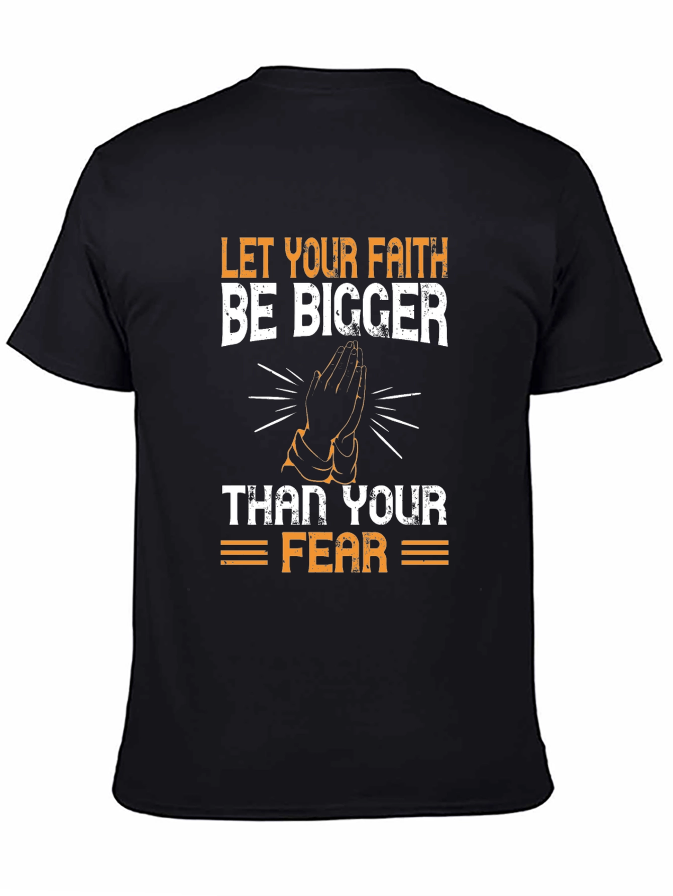 Faith Over Fear Graphic Tee - Unisex Black T-Shirt