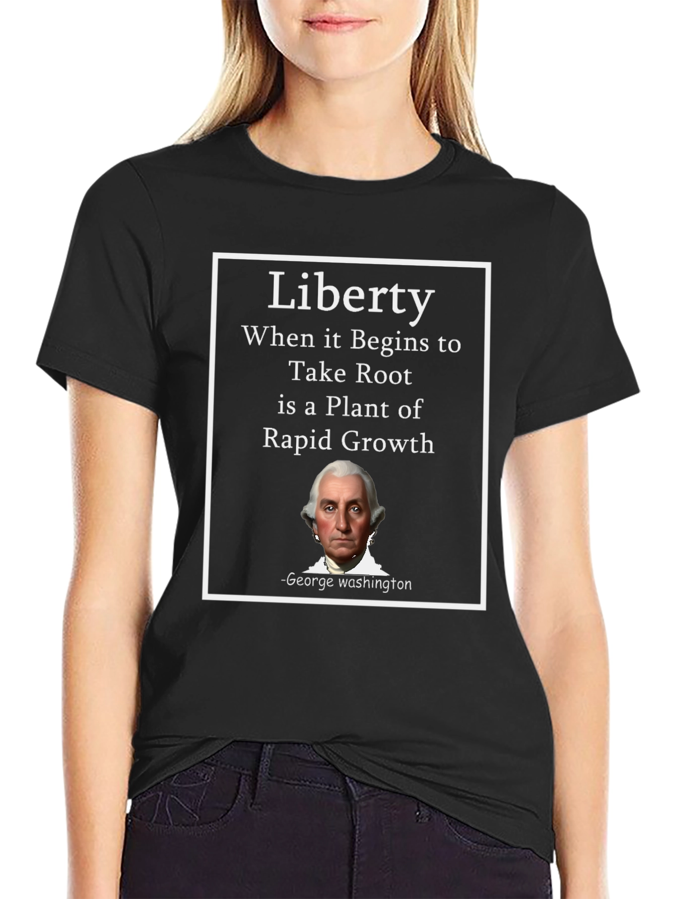 Liberty George Washington T-Shirt