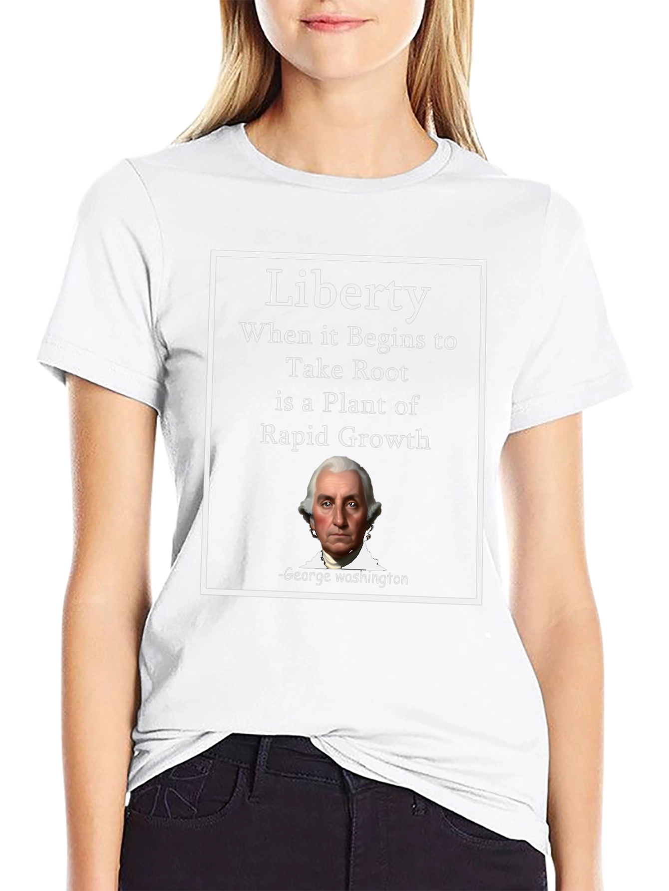 Liberty George Washington T-Shirt