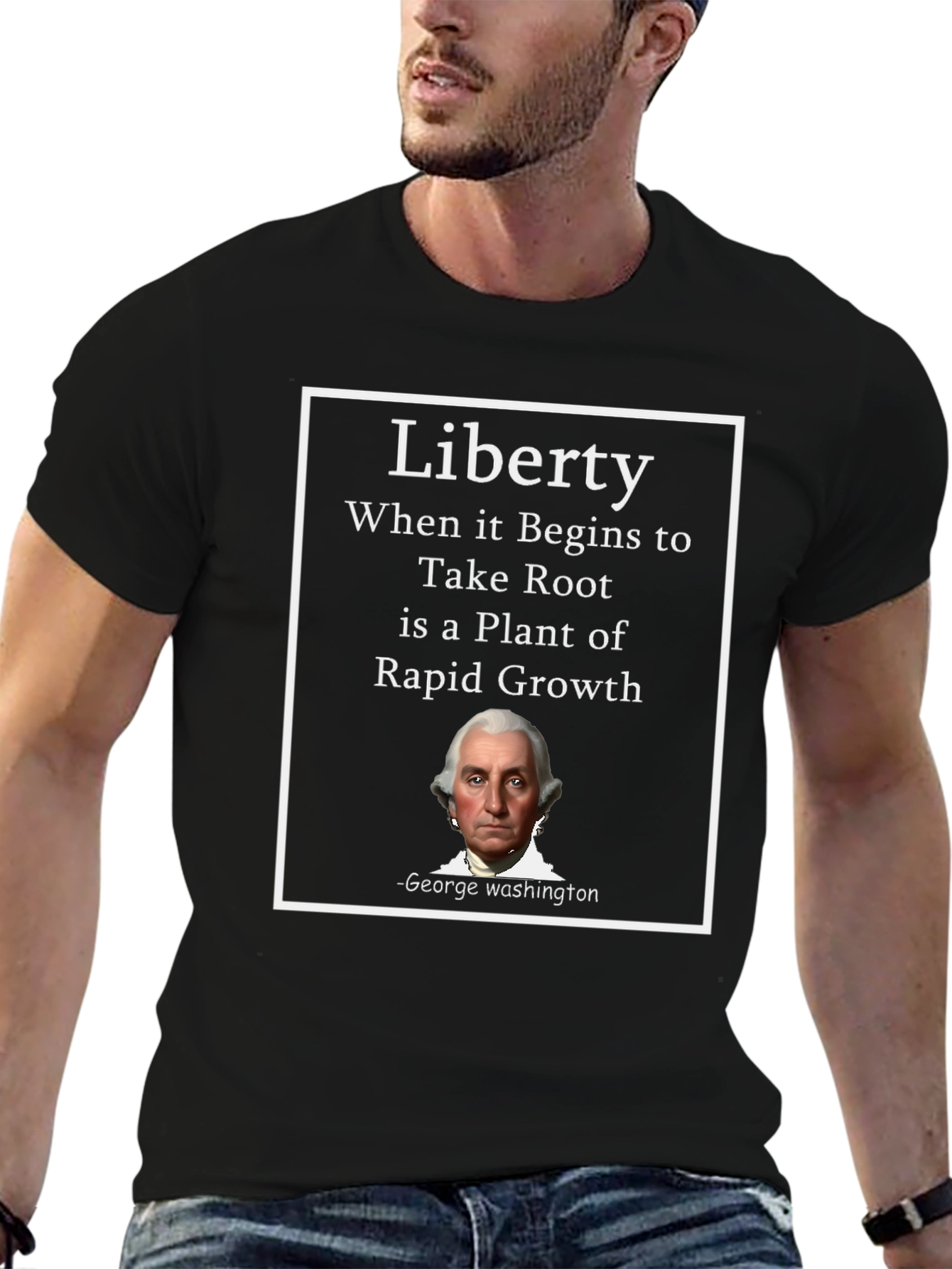 Liberty George Washington T-Shirt