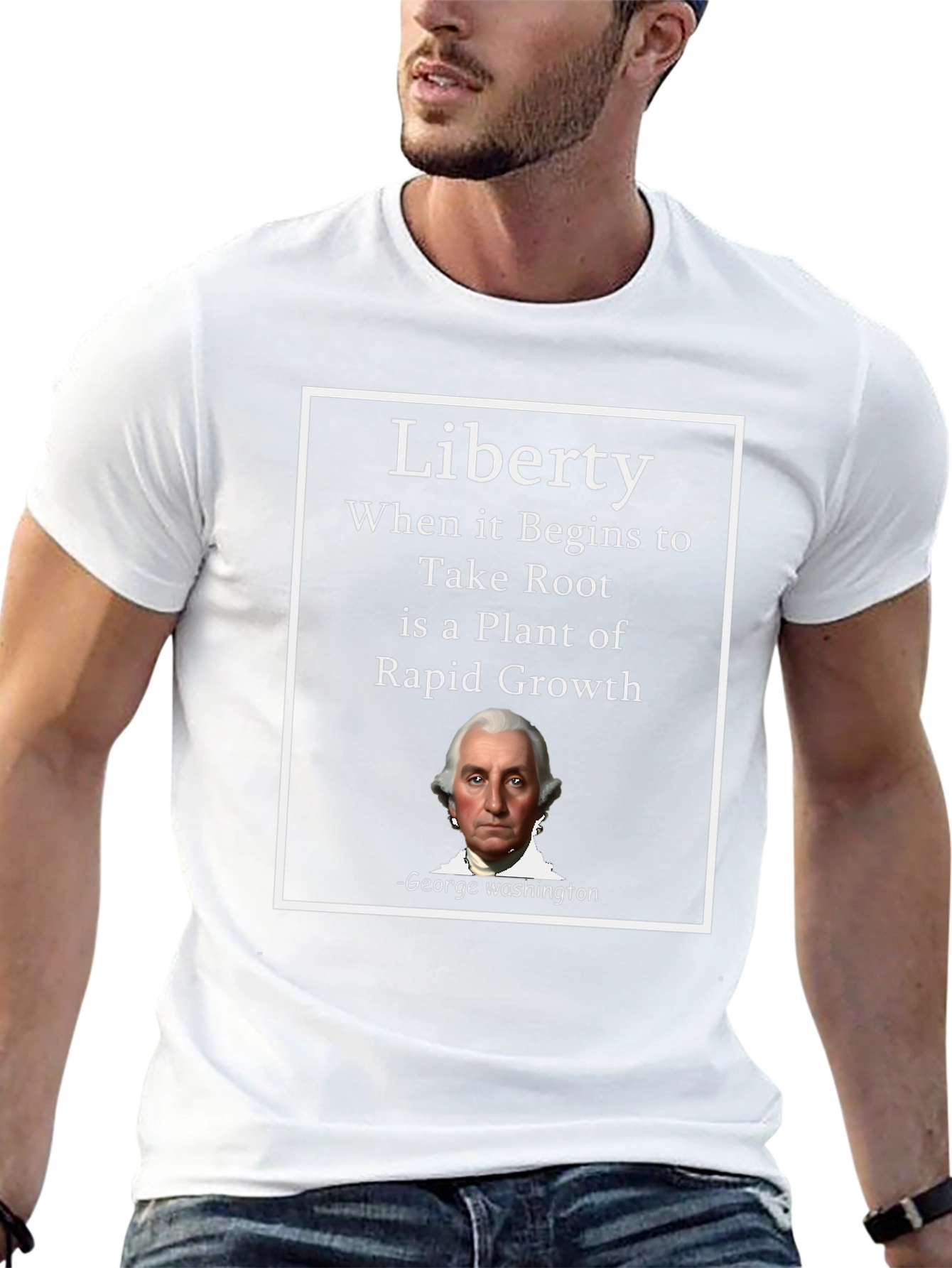 Liberty George Washington T-Shirt