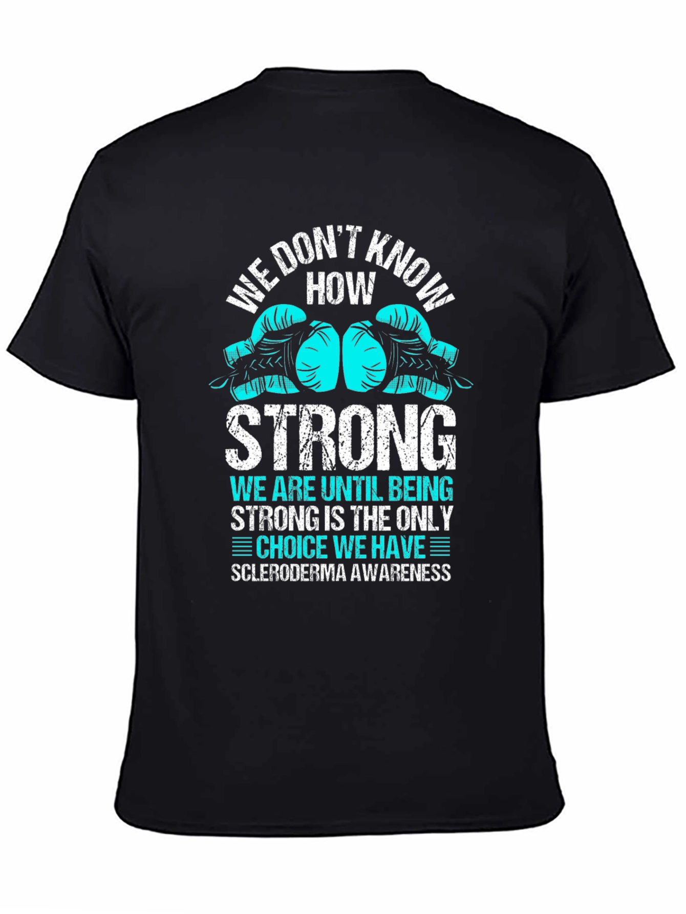 Scleroderma Awareness Boxing Glove T-Shirt