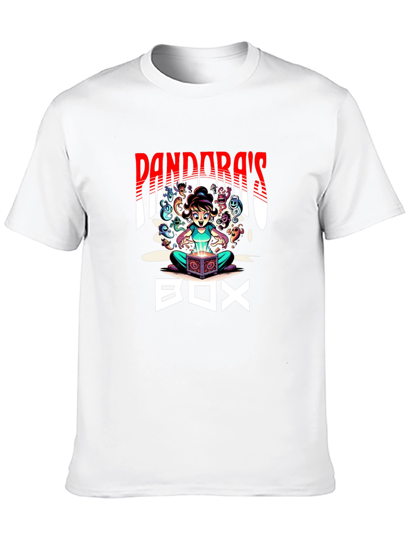Pandoras Box Graphic Tee - Unisex Casual T-Shirt