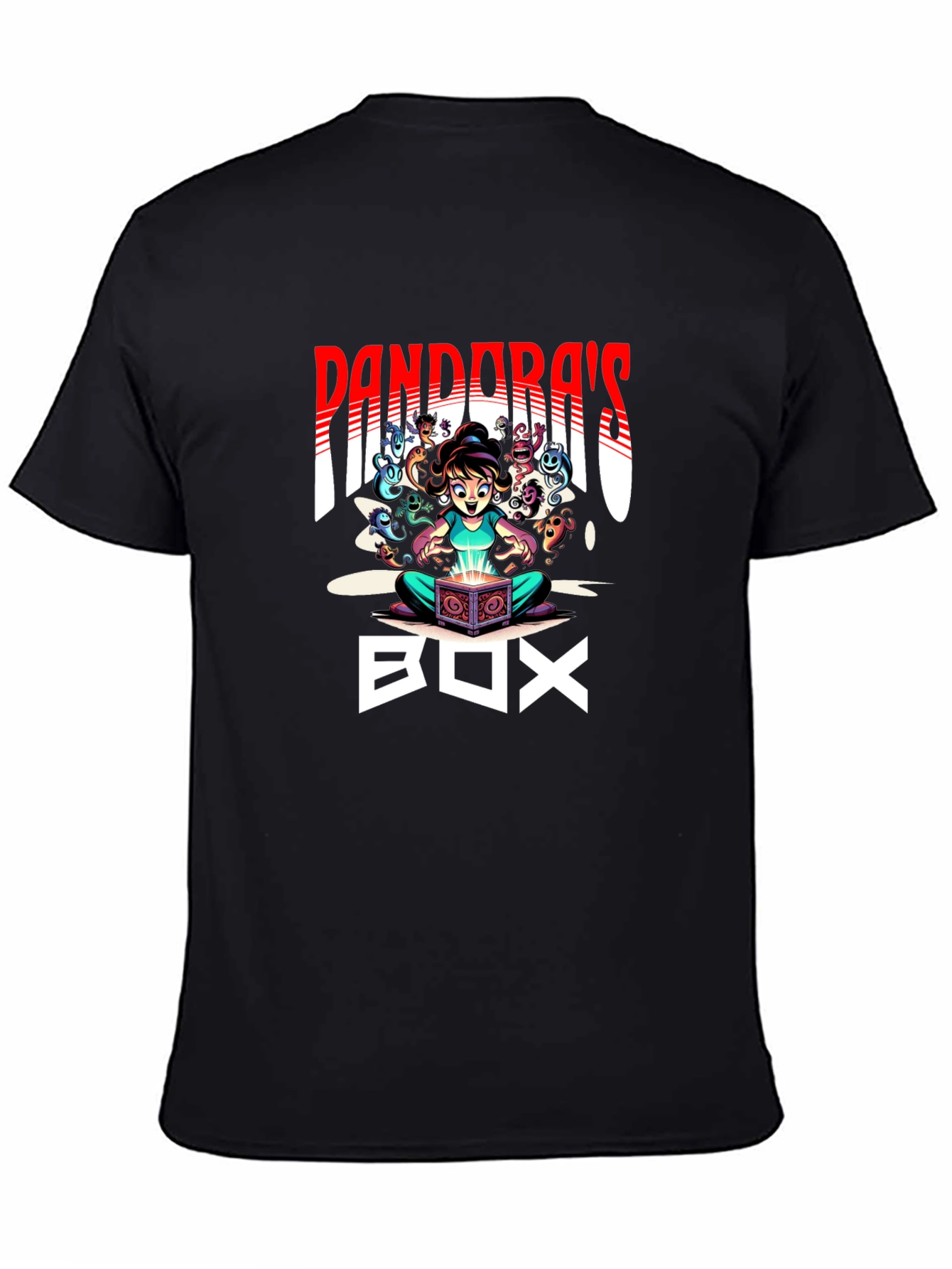 Pandoras Box Graphic Tee - Unisex Casual T-Shirt
