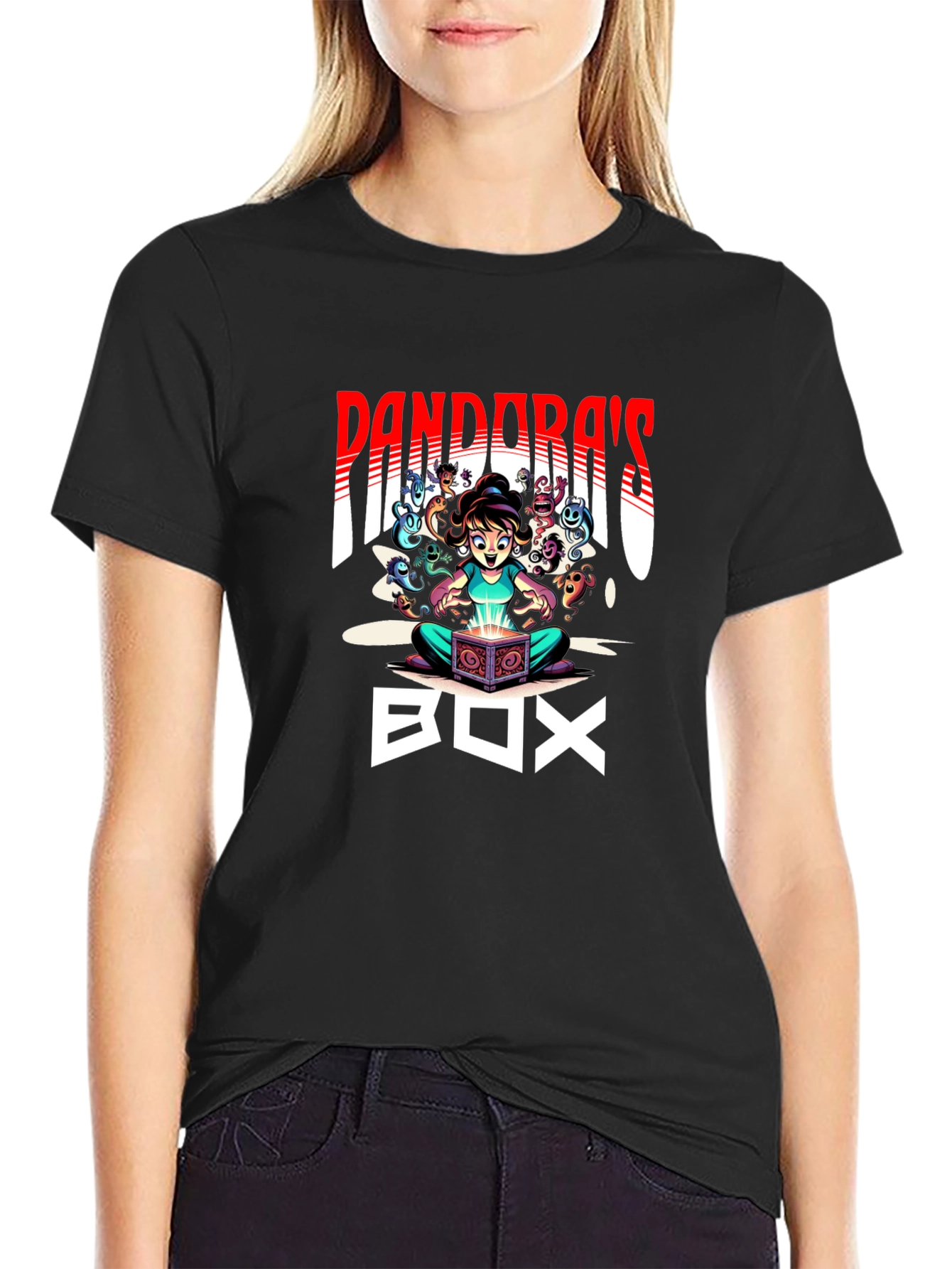 Pandoras Box Graphic Tee - Unisex Casual T-Shirt