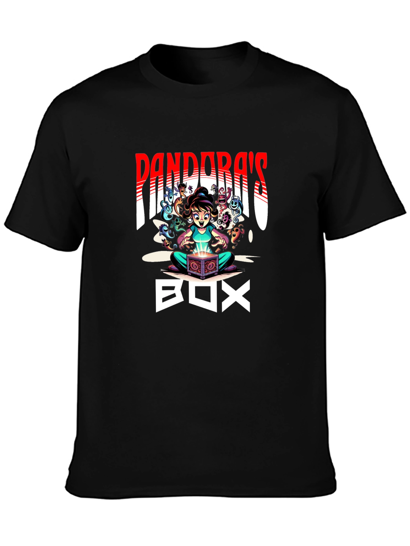 Pandoras Box Graphic Tee - Unisex Casual T-Shirt