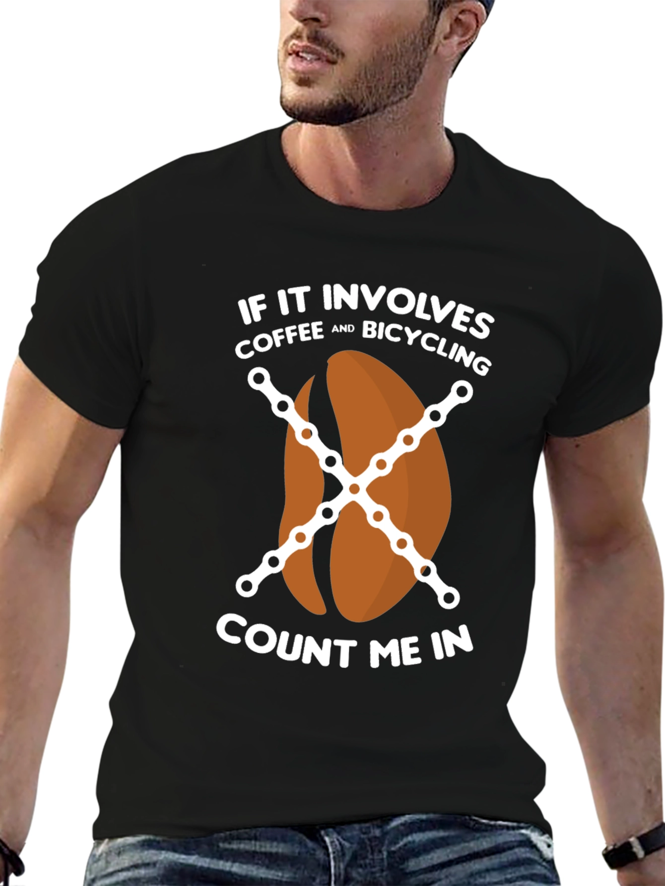 Coffee and Bicycling T-Shirt