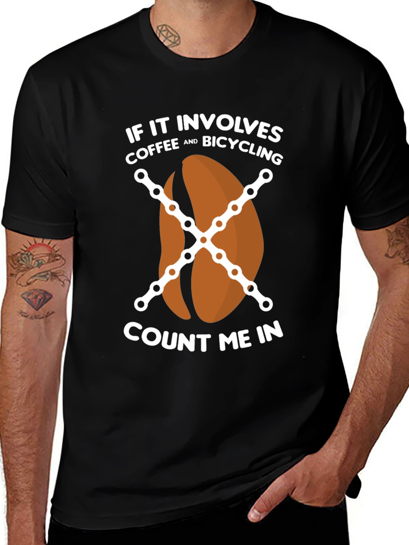 Coffee and Bicycling T-Shirt