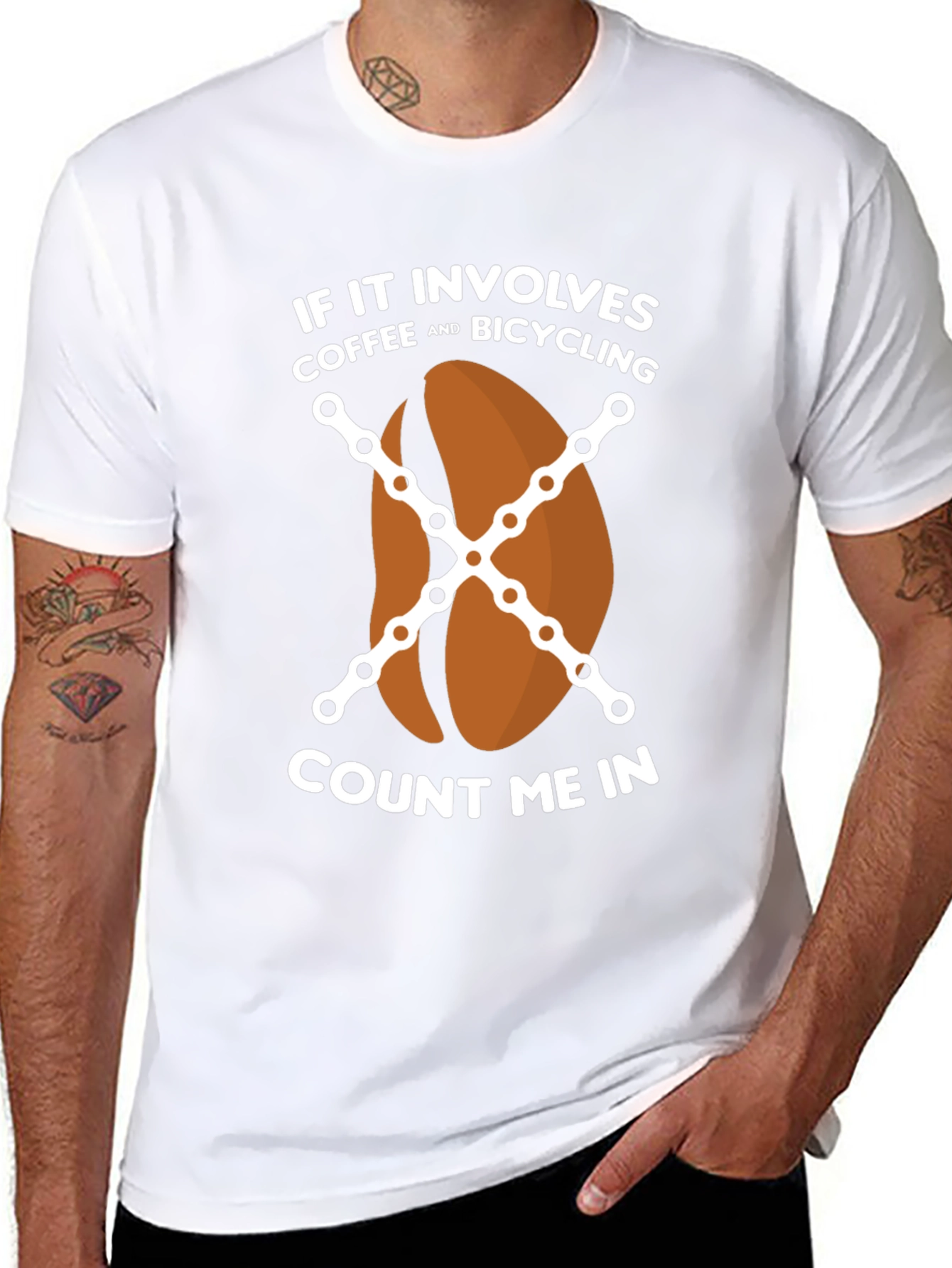 Coffee and Bicycling T-Shirt