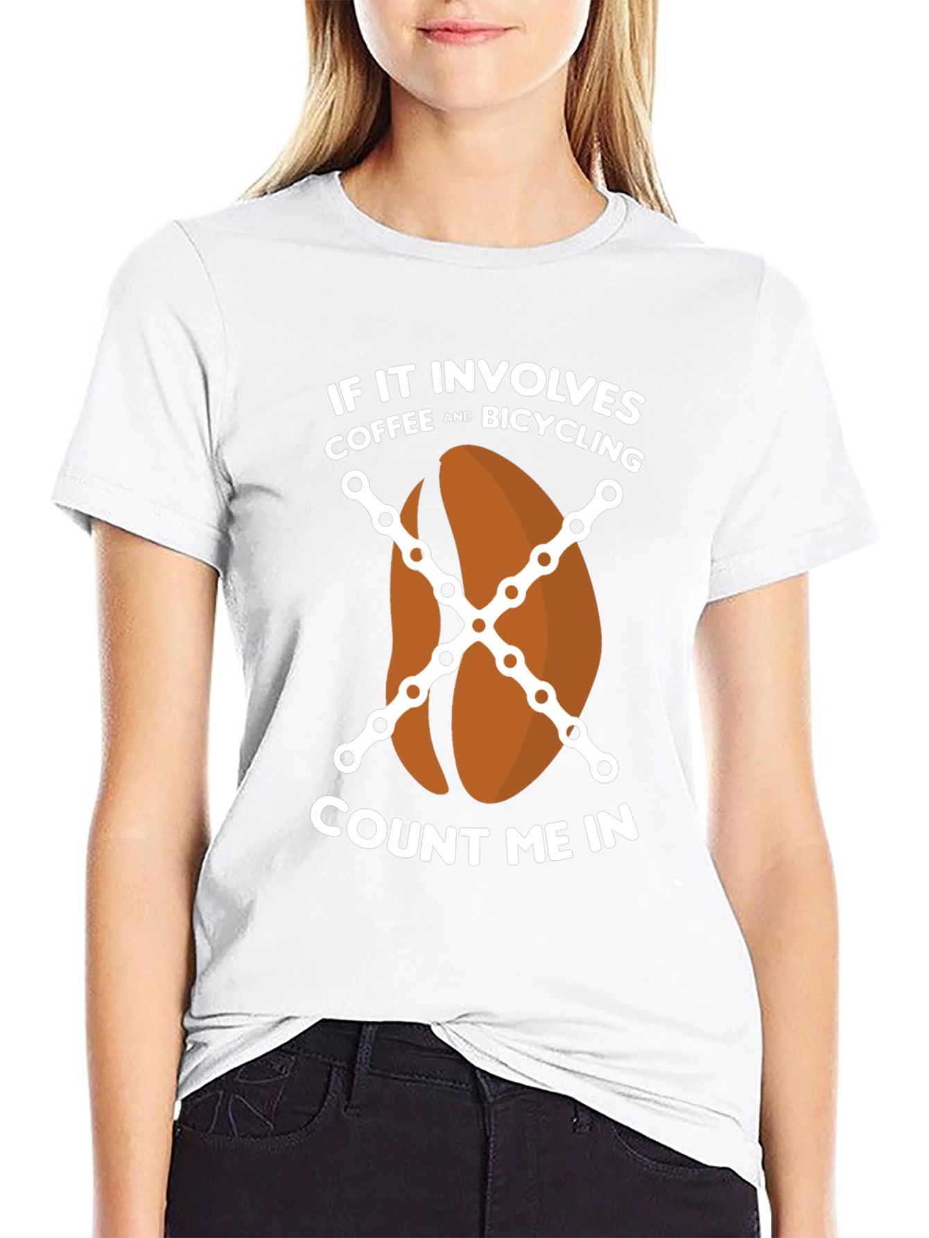 Coffee and Bicycling T-Shirt