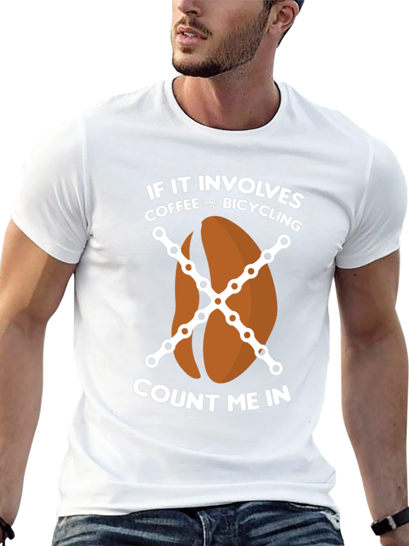 Coffee and Bicycling T-Shirt