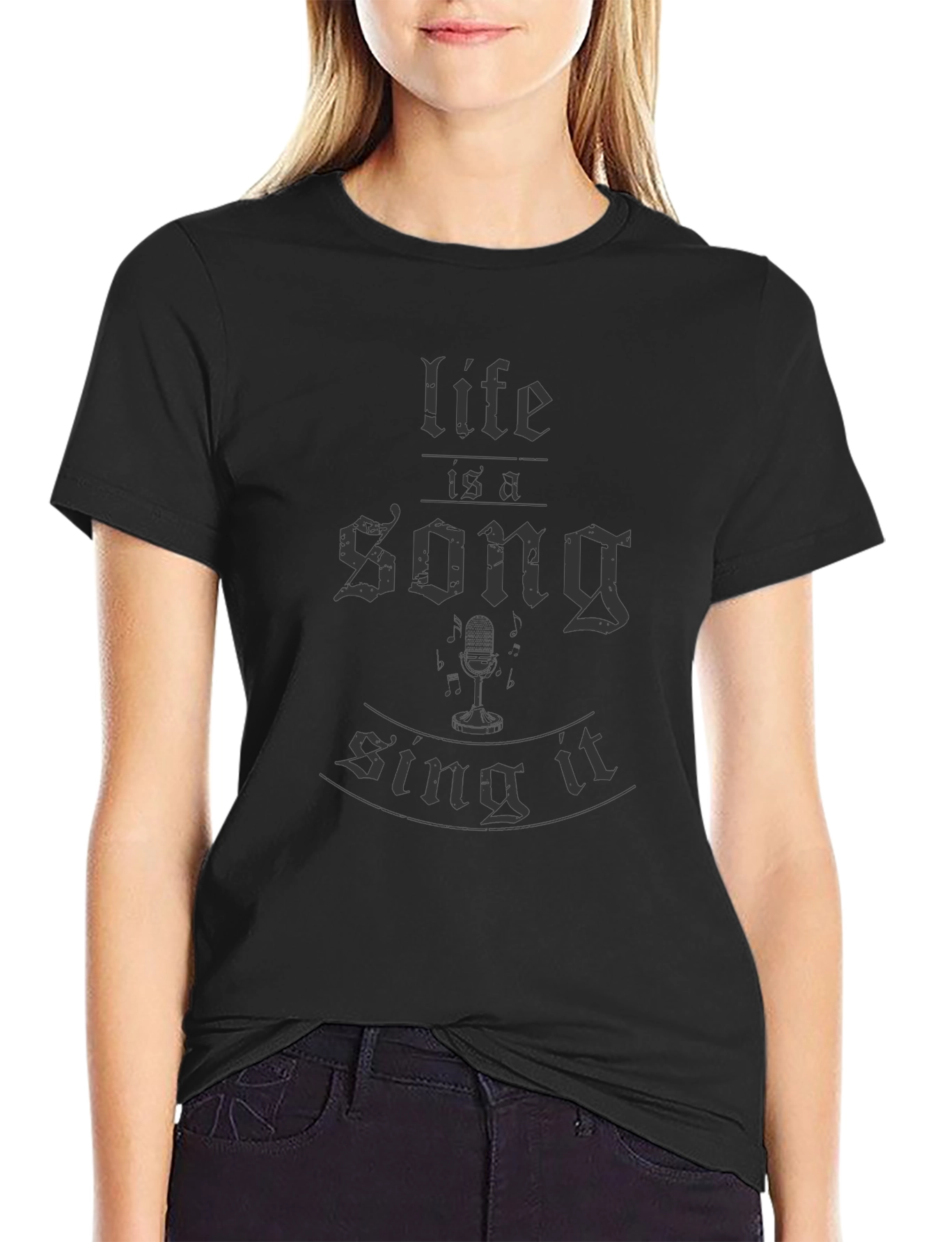 Life is a Song T-Shirt - Sing It Tee