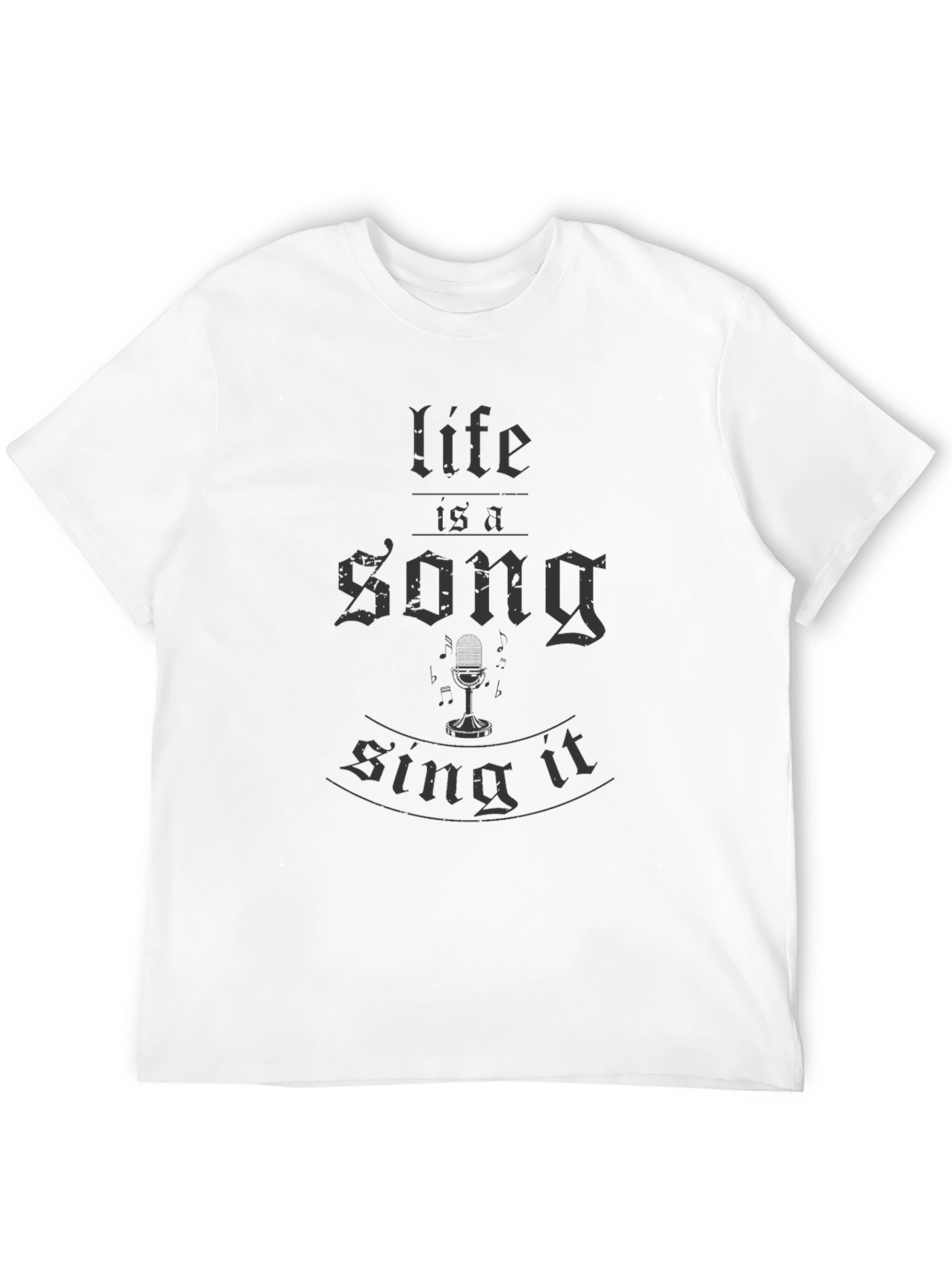 Life is a Song T-Shirt - Sing It Tee