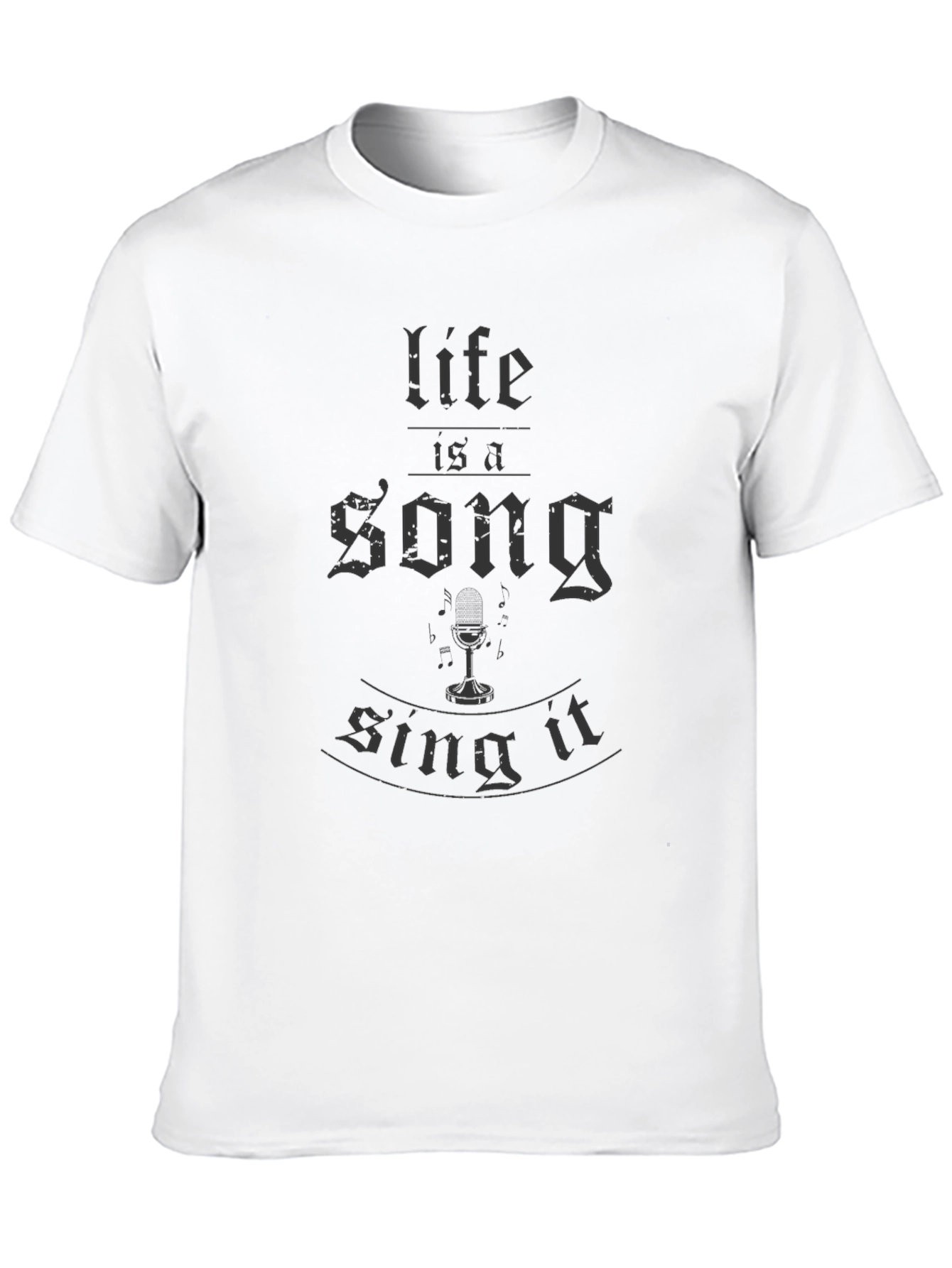 Life is a Song T-Shirt - Sing It Tee