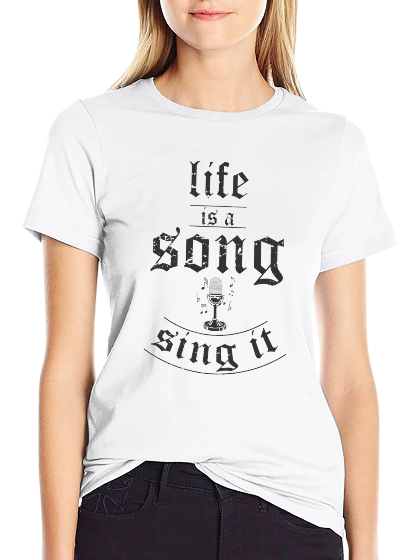 Life is a Song T-Shirt - Sing It Tee