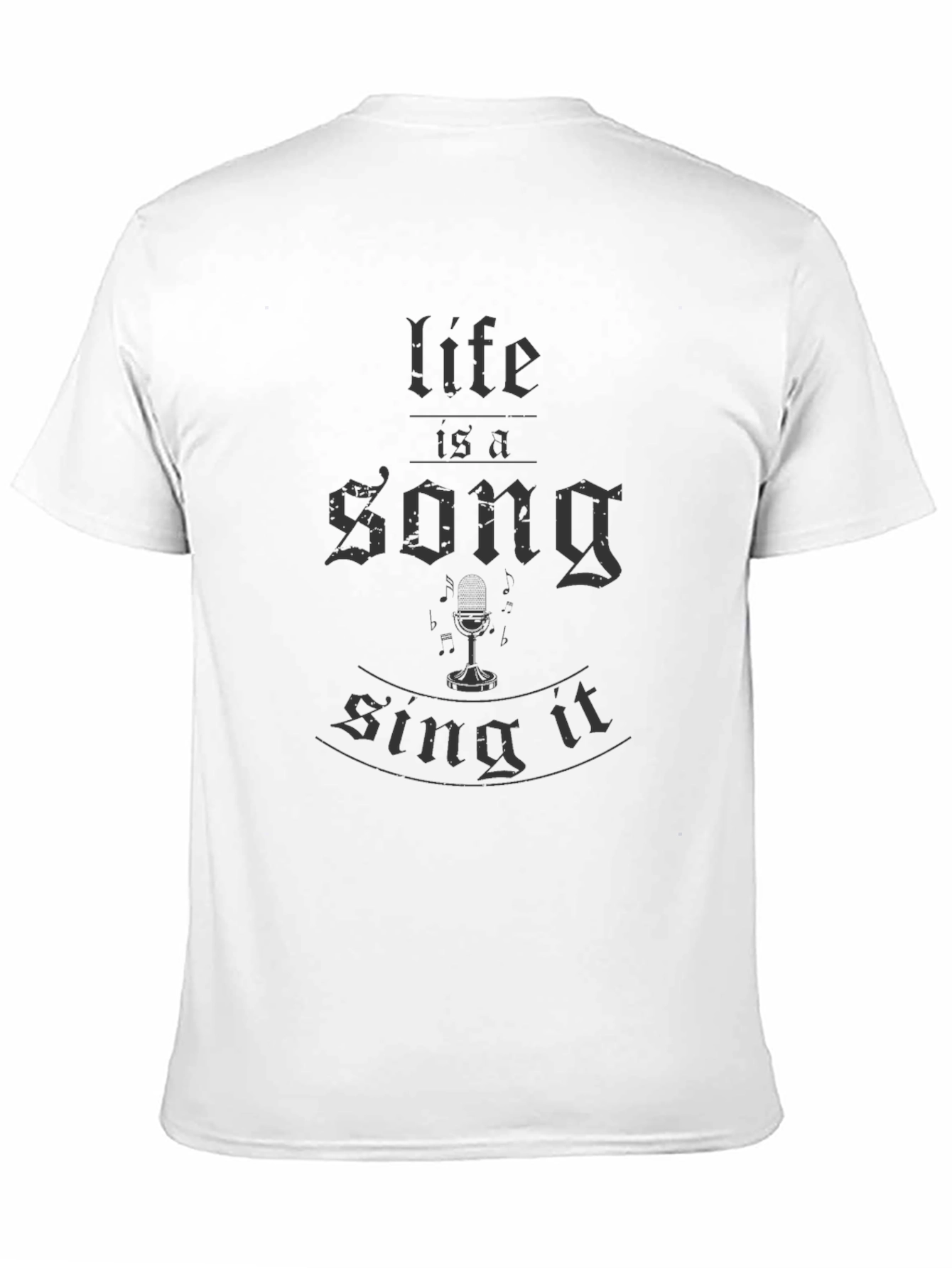 Life is a Song T-Shirt - Sing It Tee