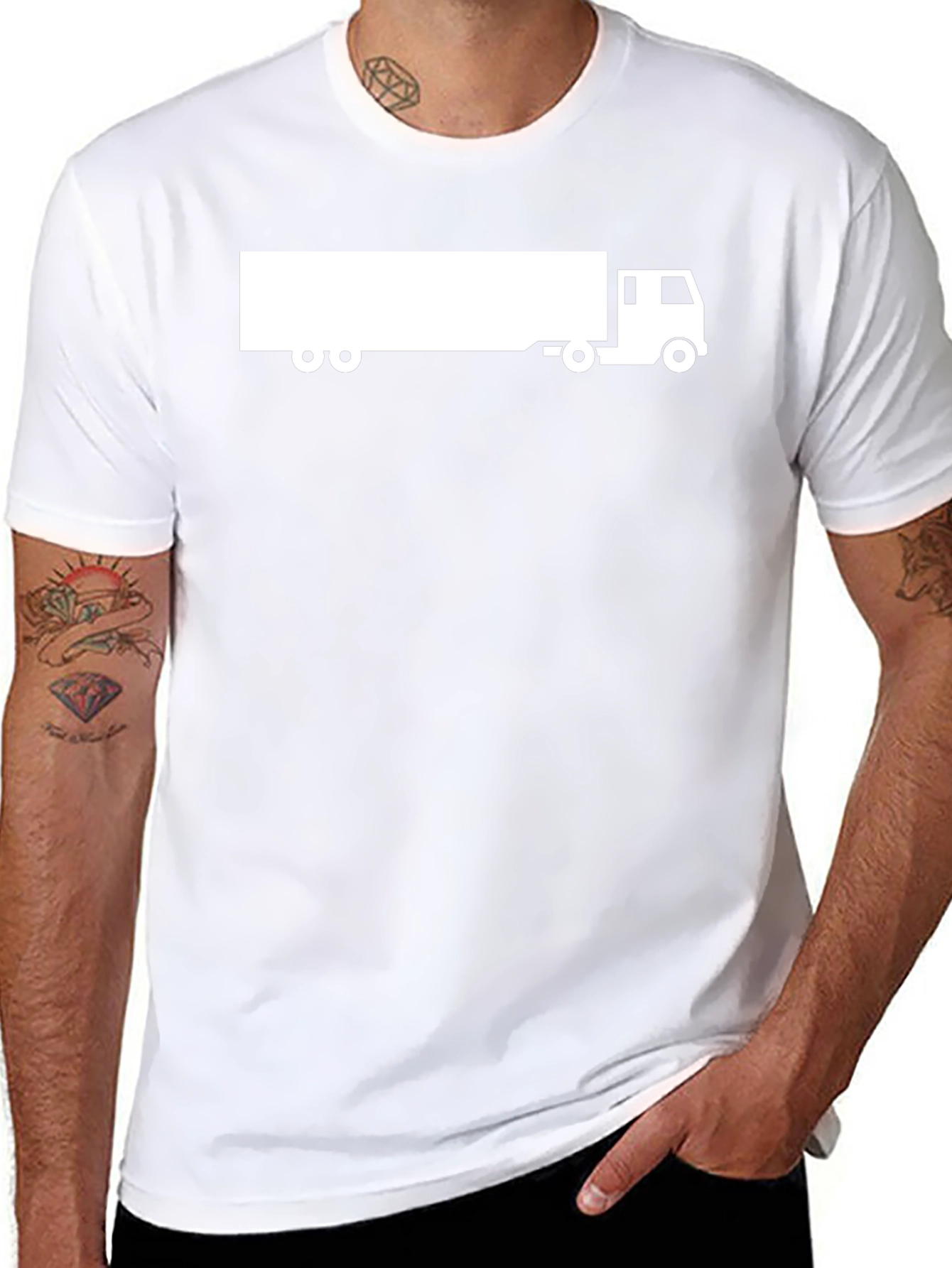 Truck Graphic T-Shirt - Classic Black Tee