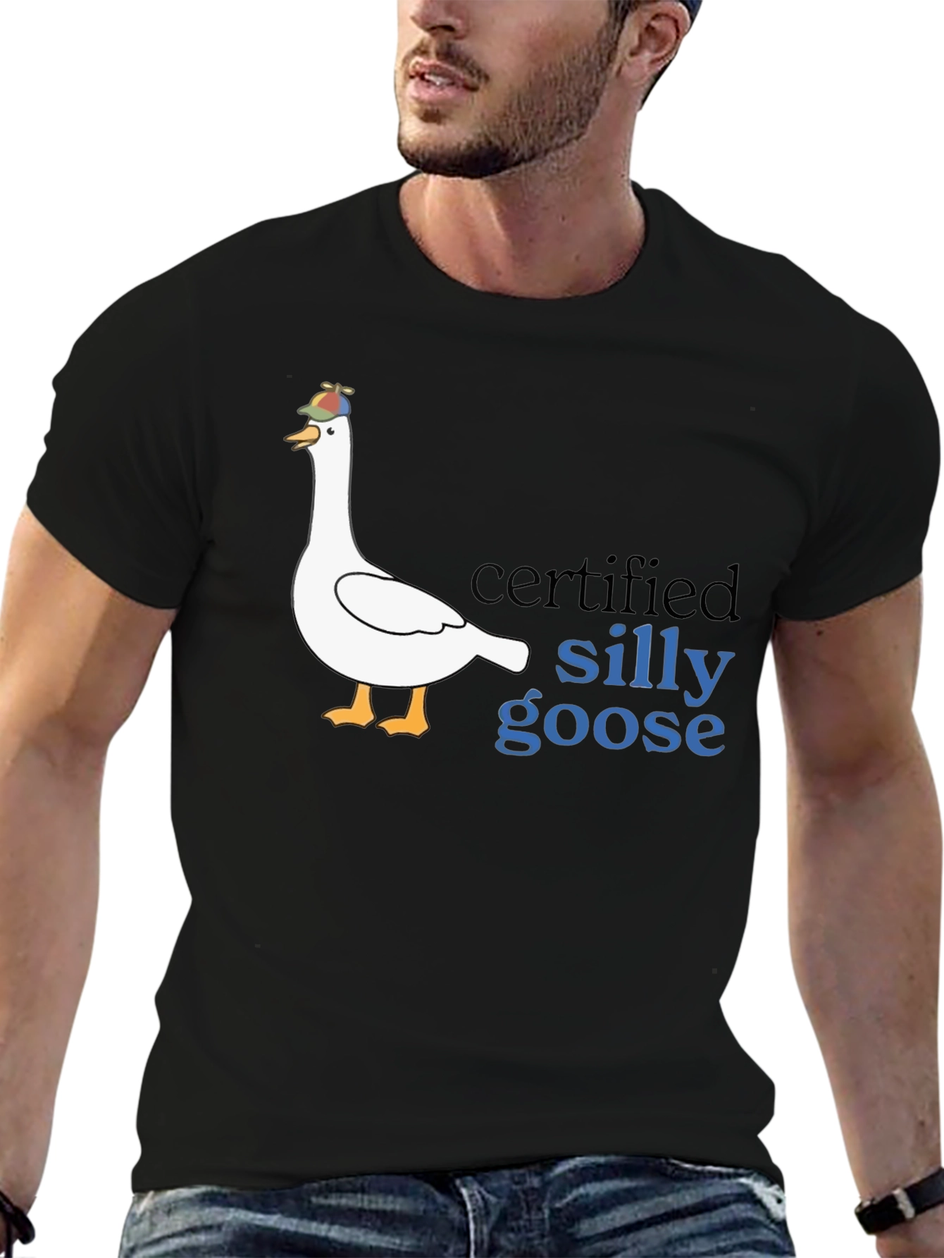 Certified Silly Goose Graphic T-Shirt
