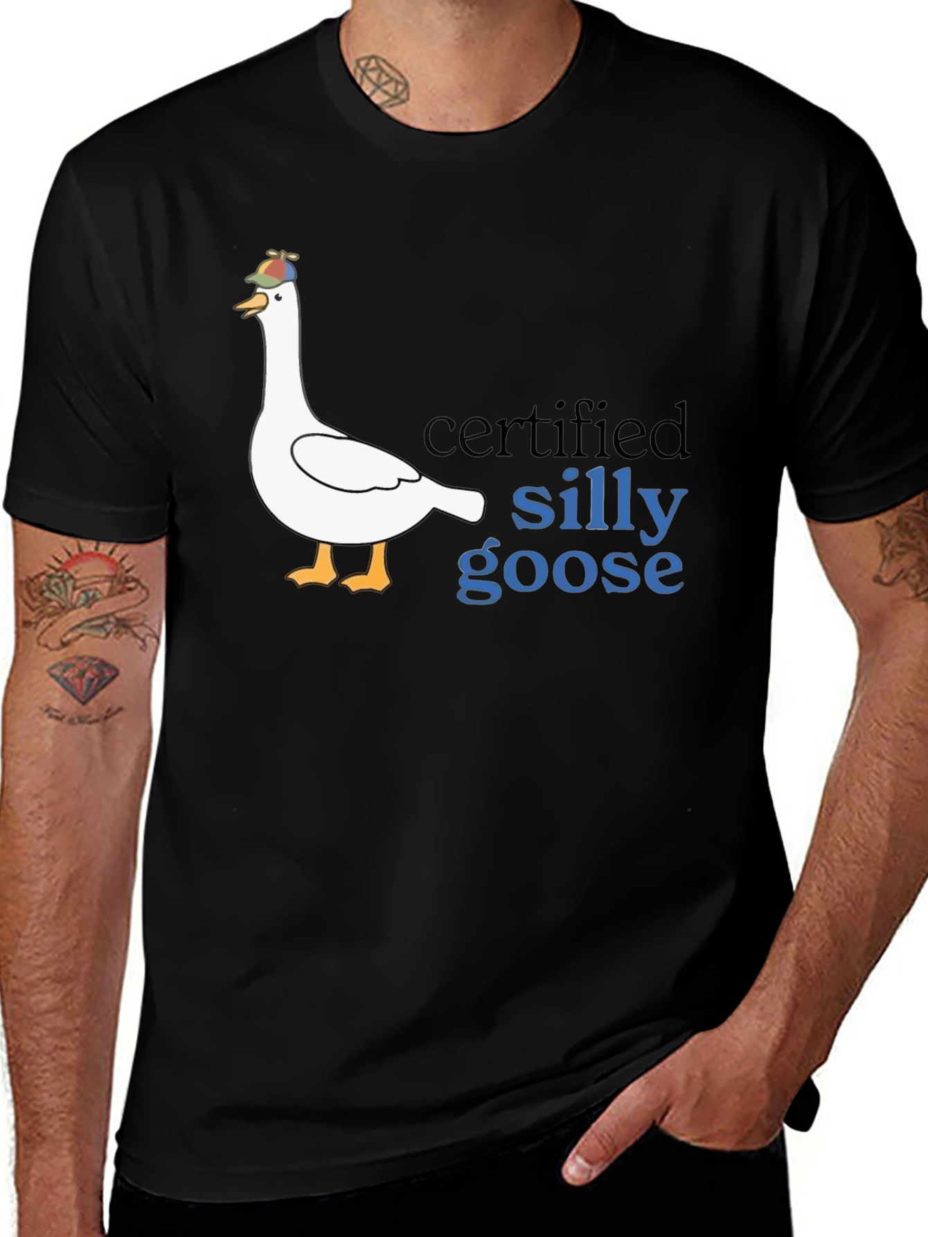 Certified Silly Goose Graphic T-Shirt