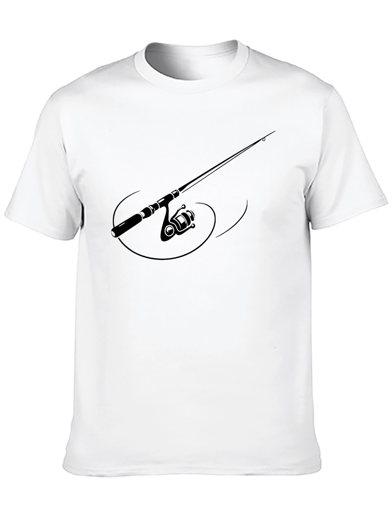 Fishing Rod Graphic Tee - Anglers Favorite