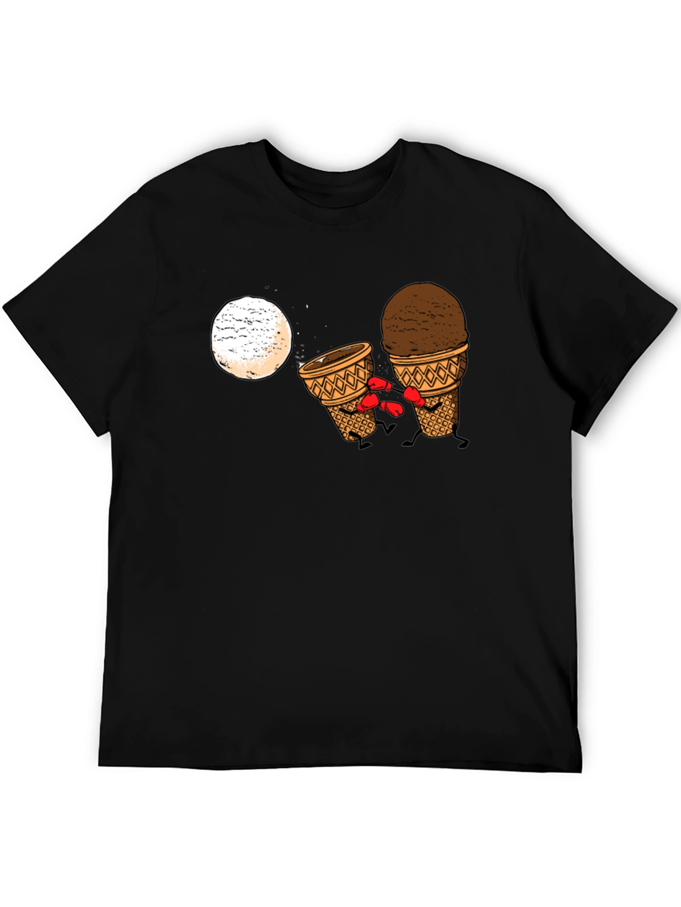 Boxing Ice Cream Cone Graphic Tee