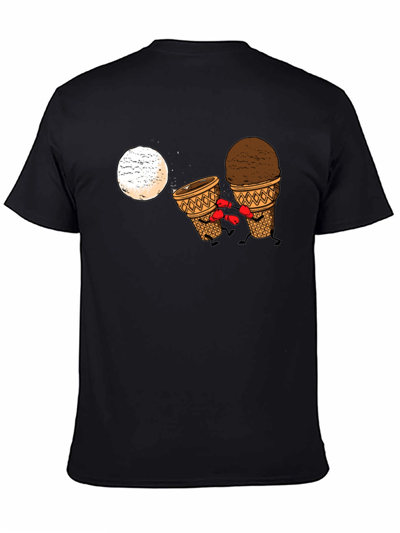 Boxing Ice Cream Cone Graphic Tee