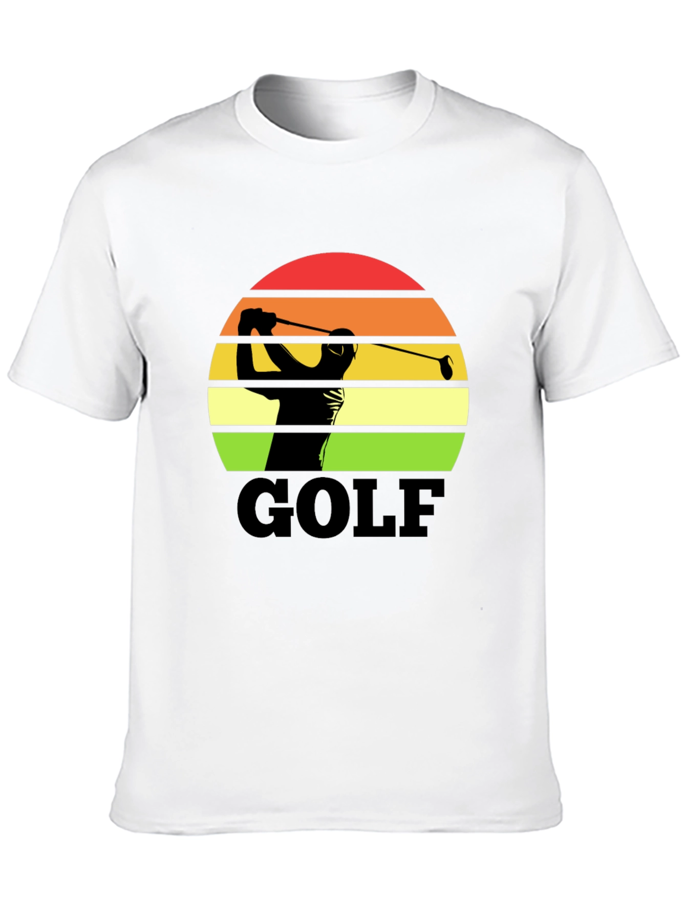Golf Sunset Silhouette T-Shirt