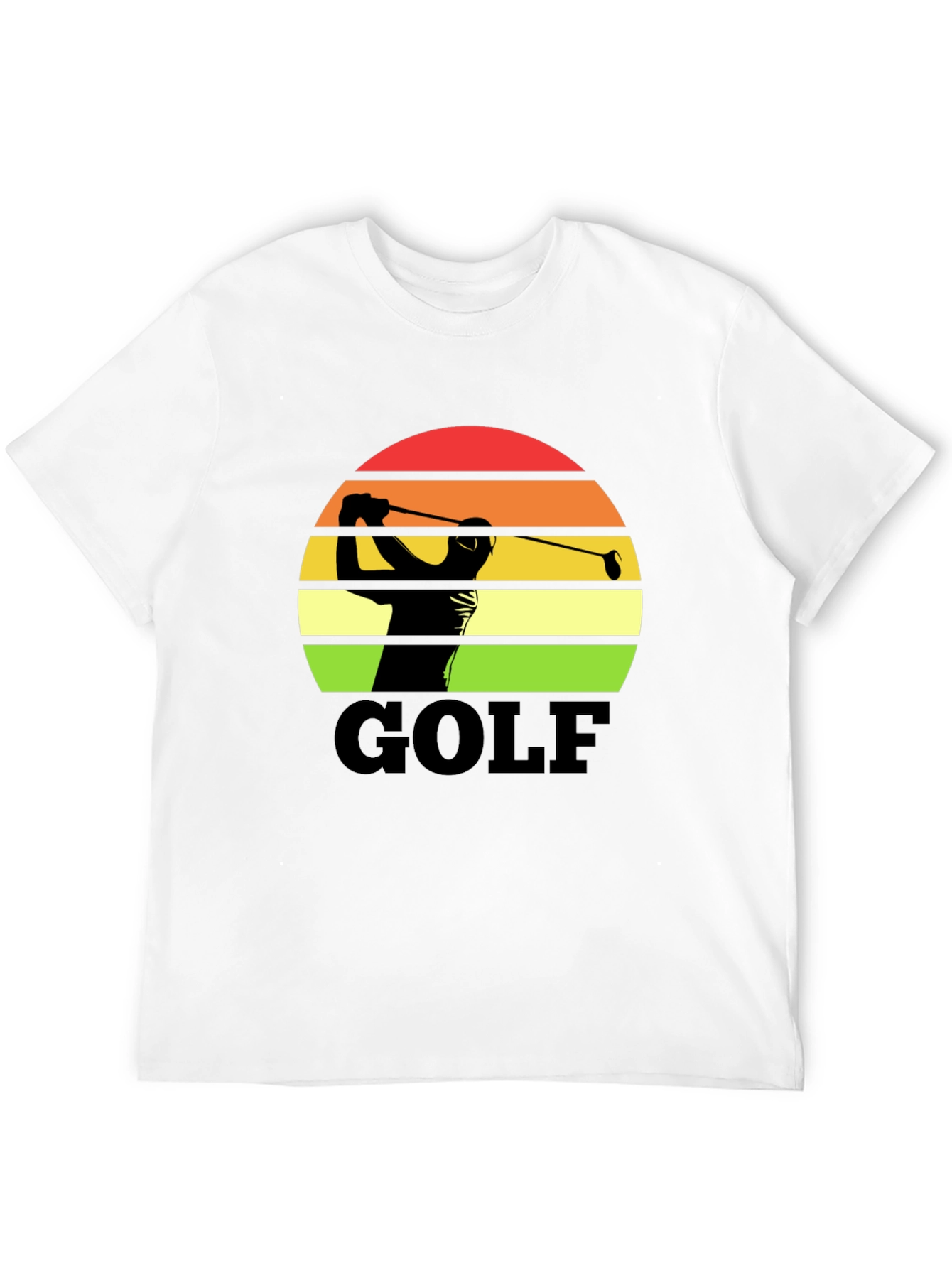 Golf Sunset Silhouette T-Shirt