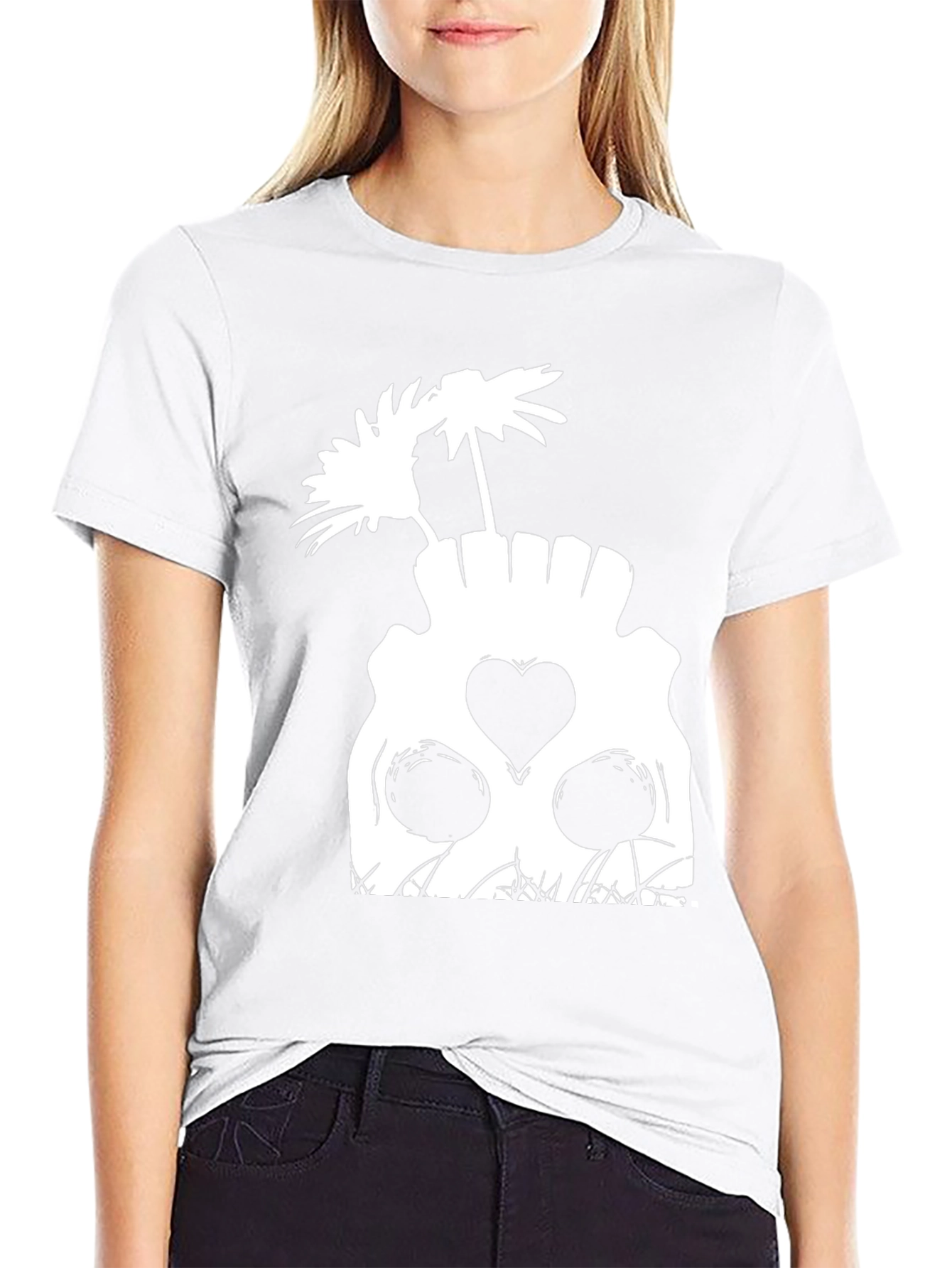 Skull & Flowers Graphic Tee
