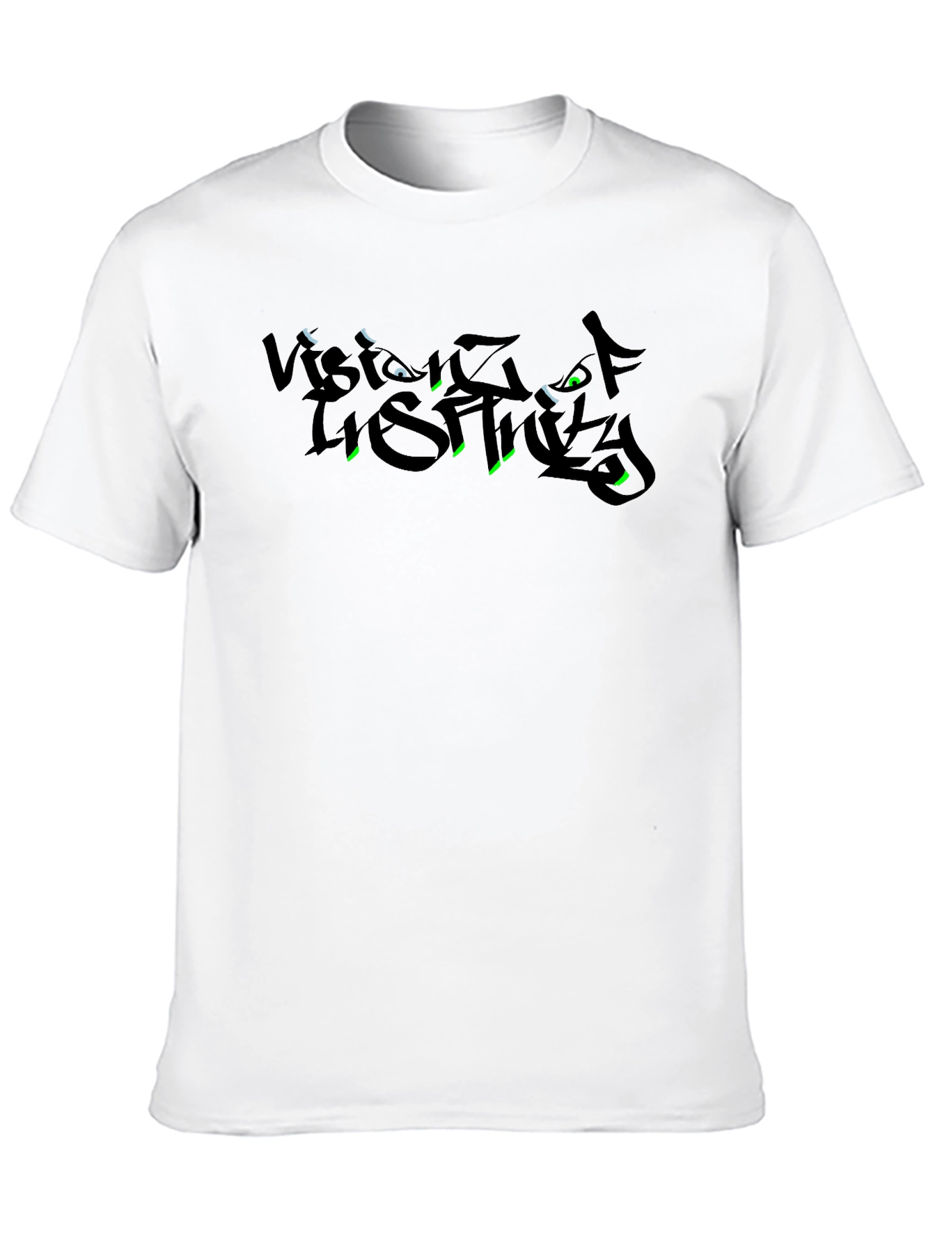 Vision of Ghosts Black Graphic Tee