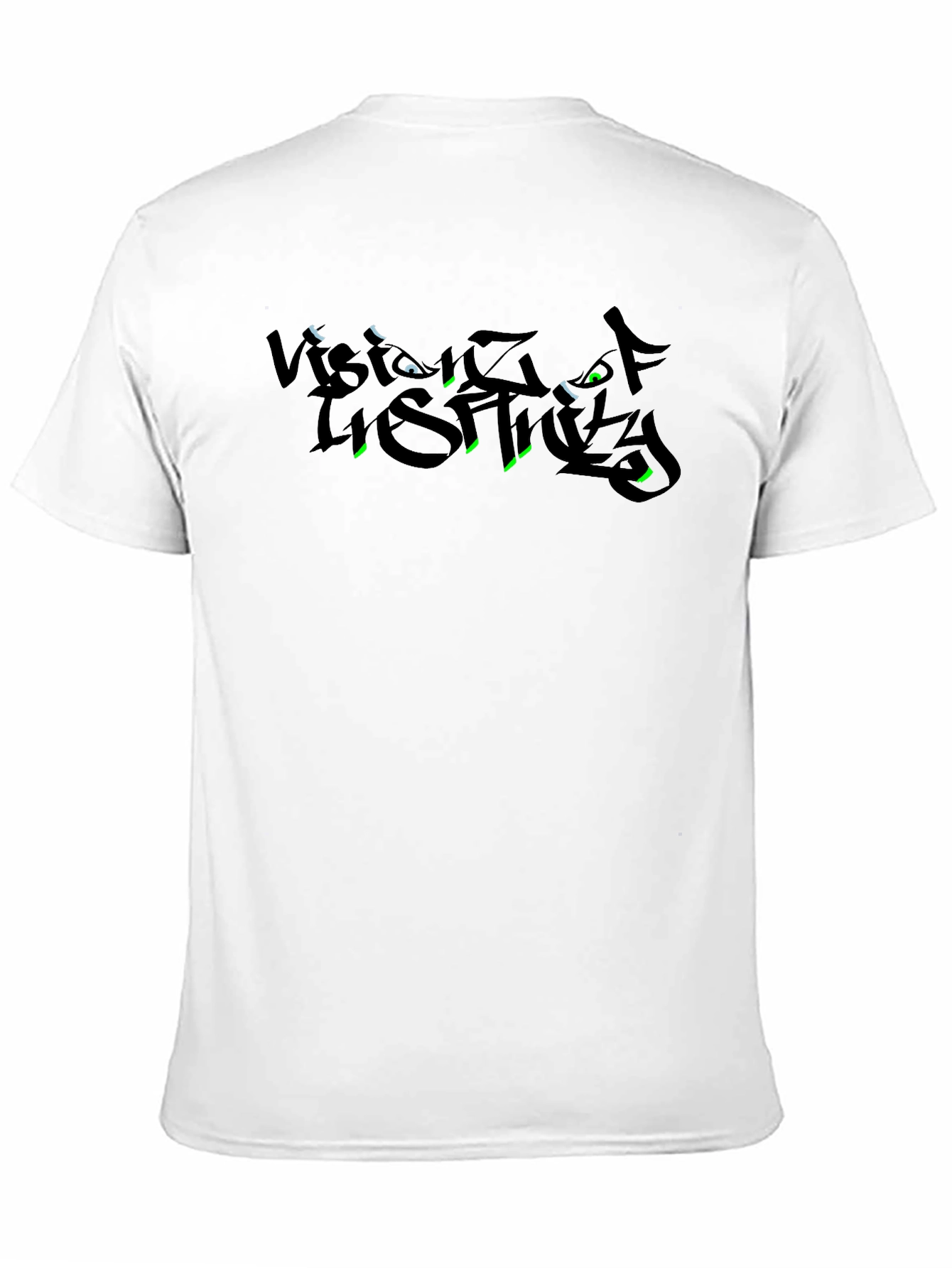 Vision of Ghosts Black Graphic Tee