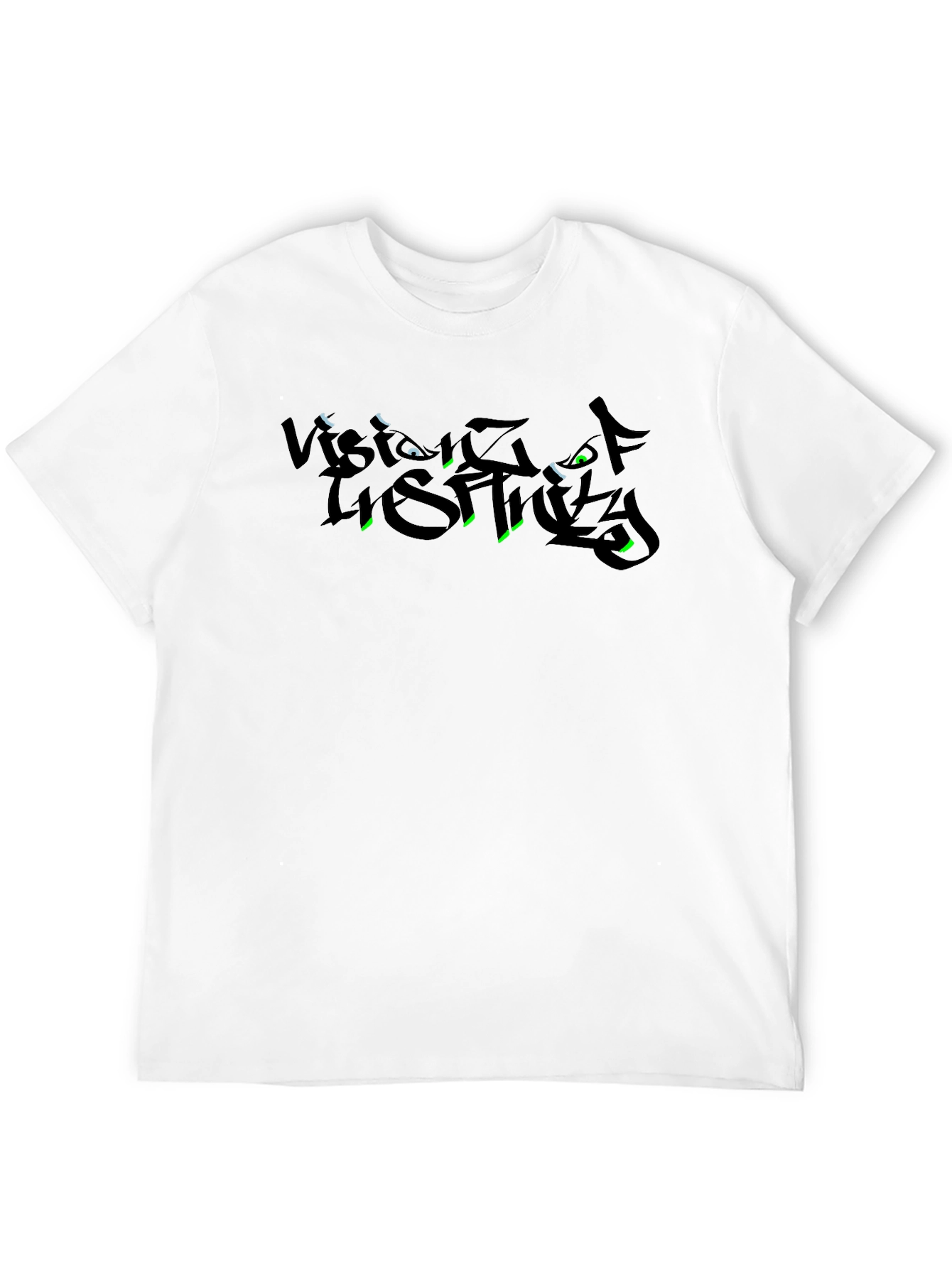 Vision of Ghosts Black Graphic Tee