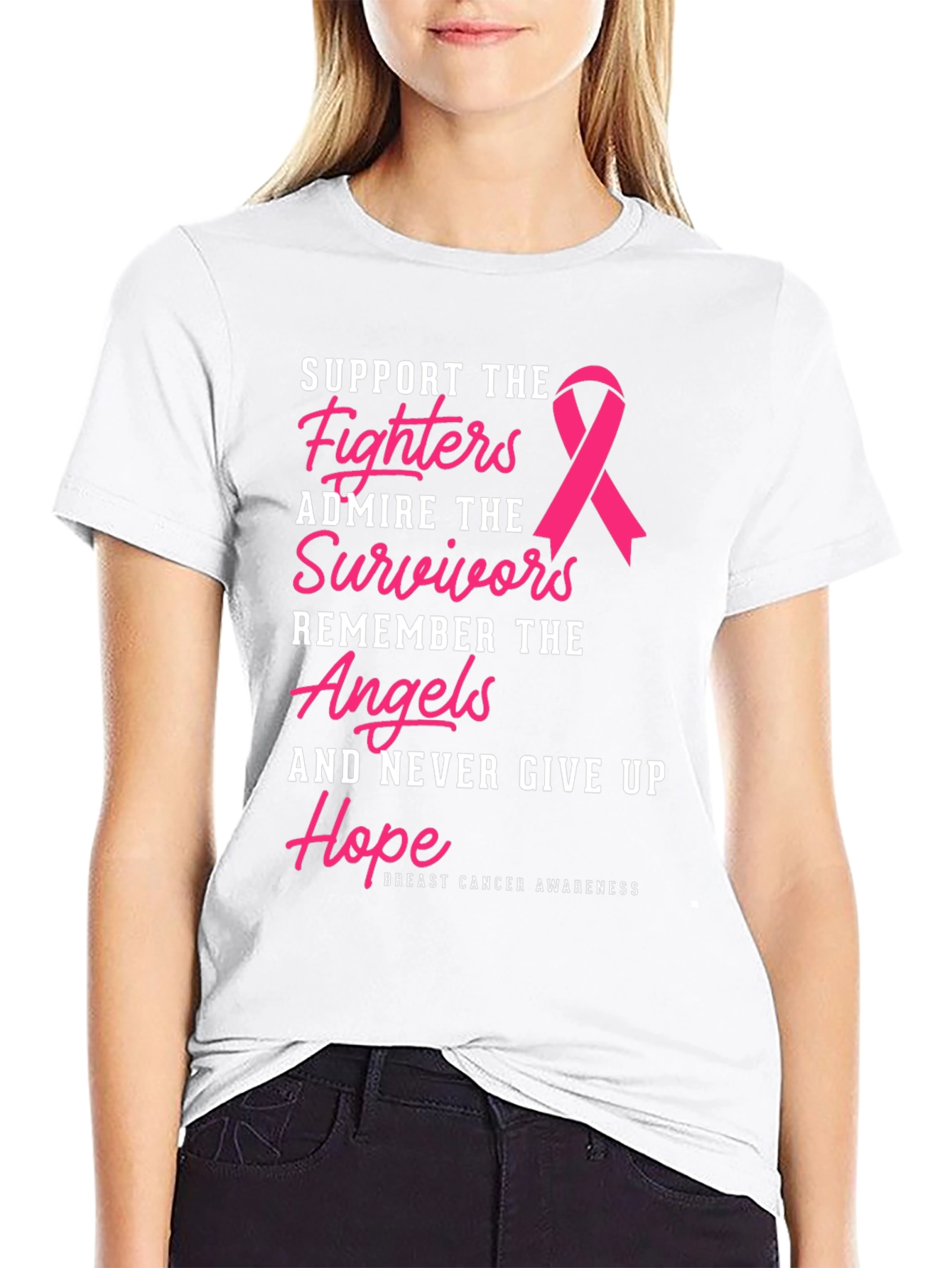 Breast Cancer Awareness Support T-Shirt