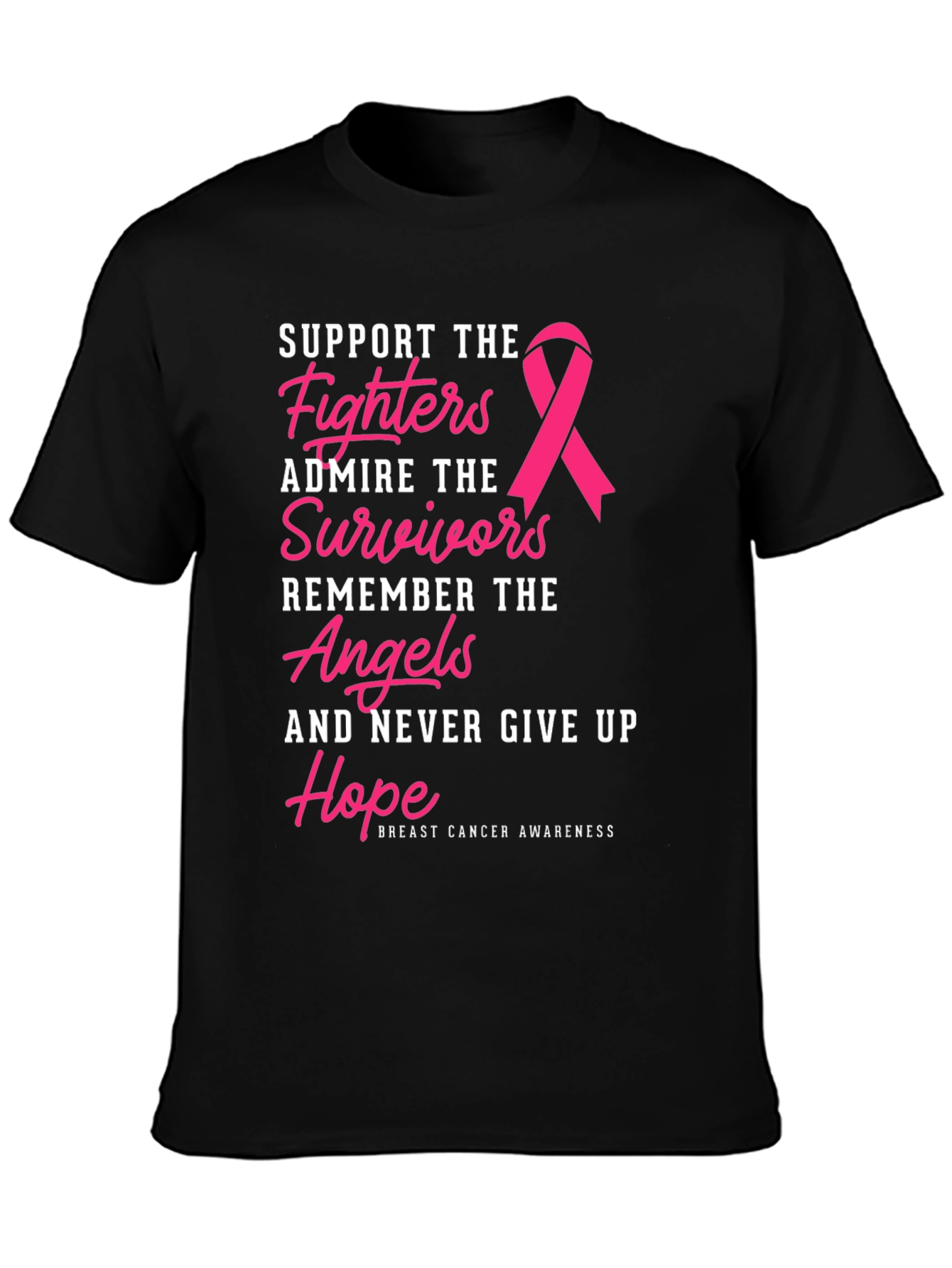 Breast Cancer Awareness Support T-Shirt