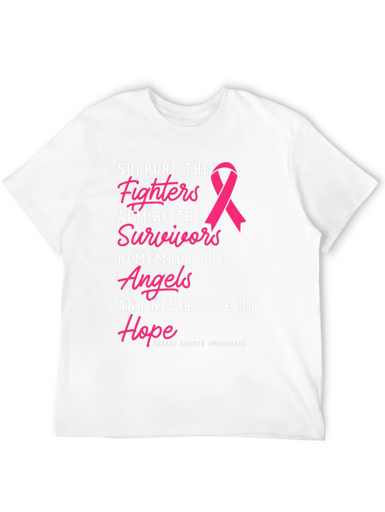 Breast Cancer Awareness Support T-Shirt