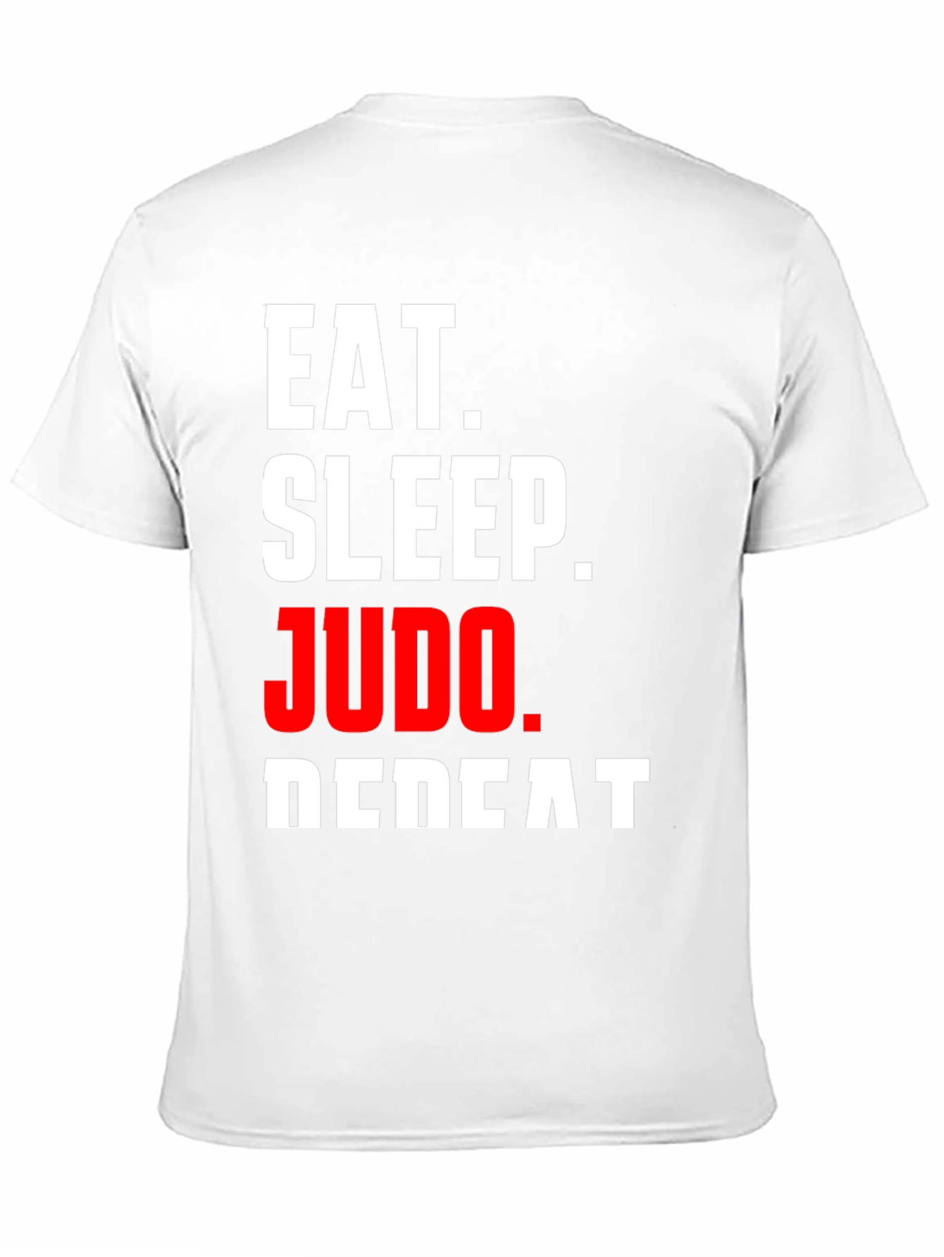 Eat Sleep Judo Repeat Black T-Shirt
