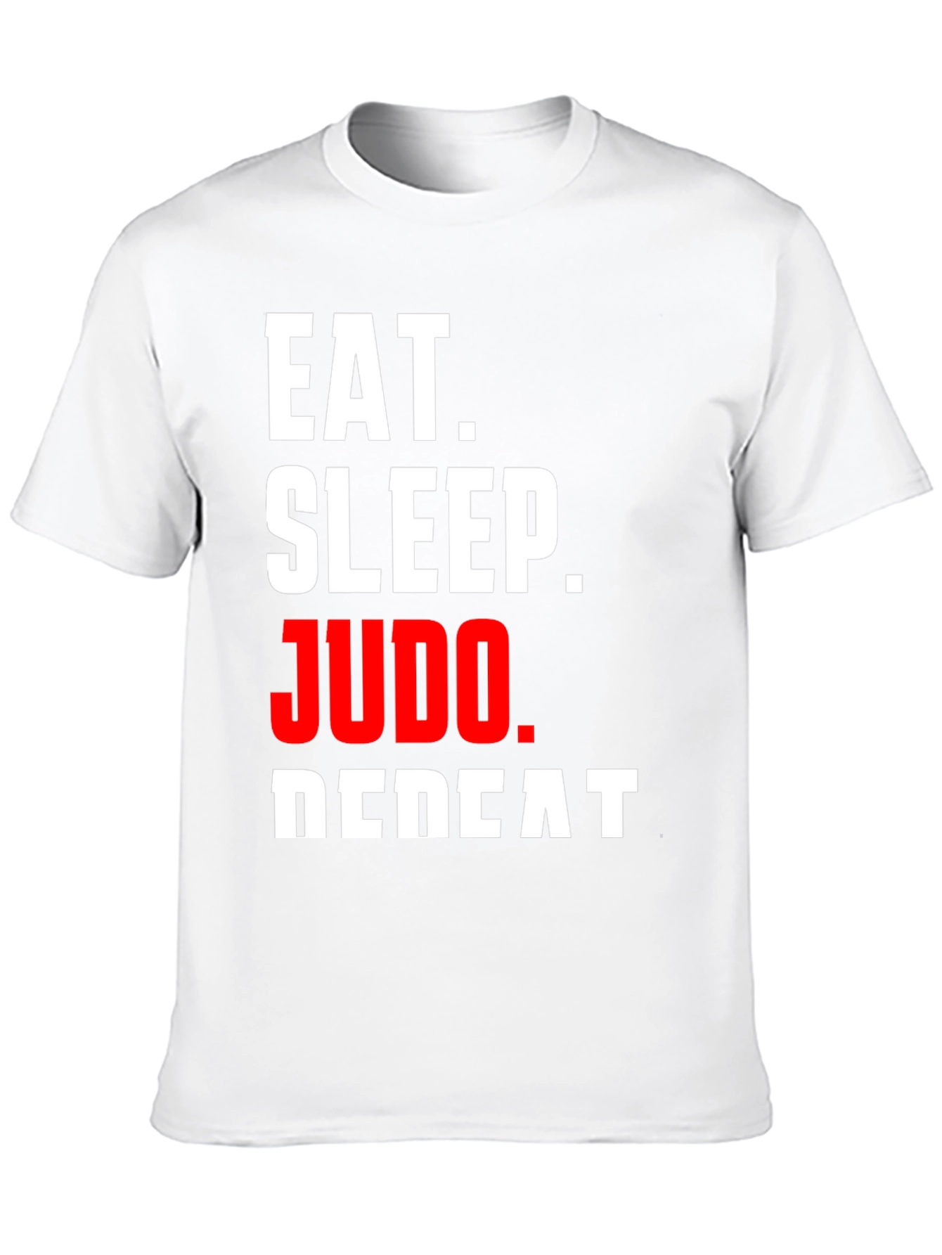 Eat Sleep Judo Repeat Black T-Shirt