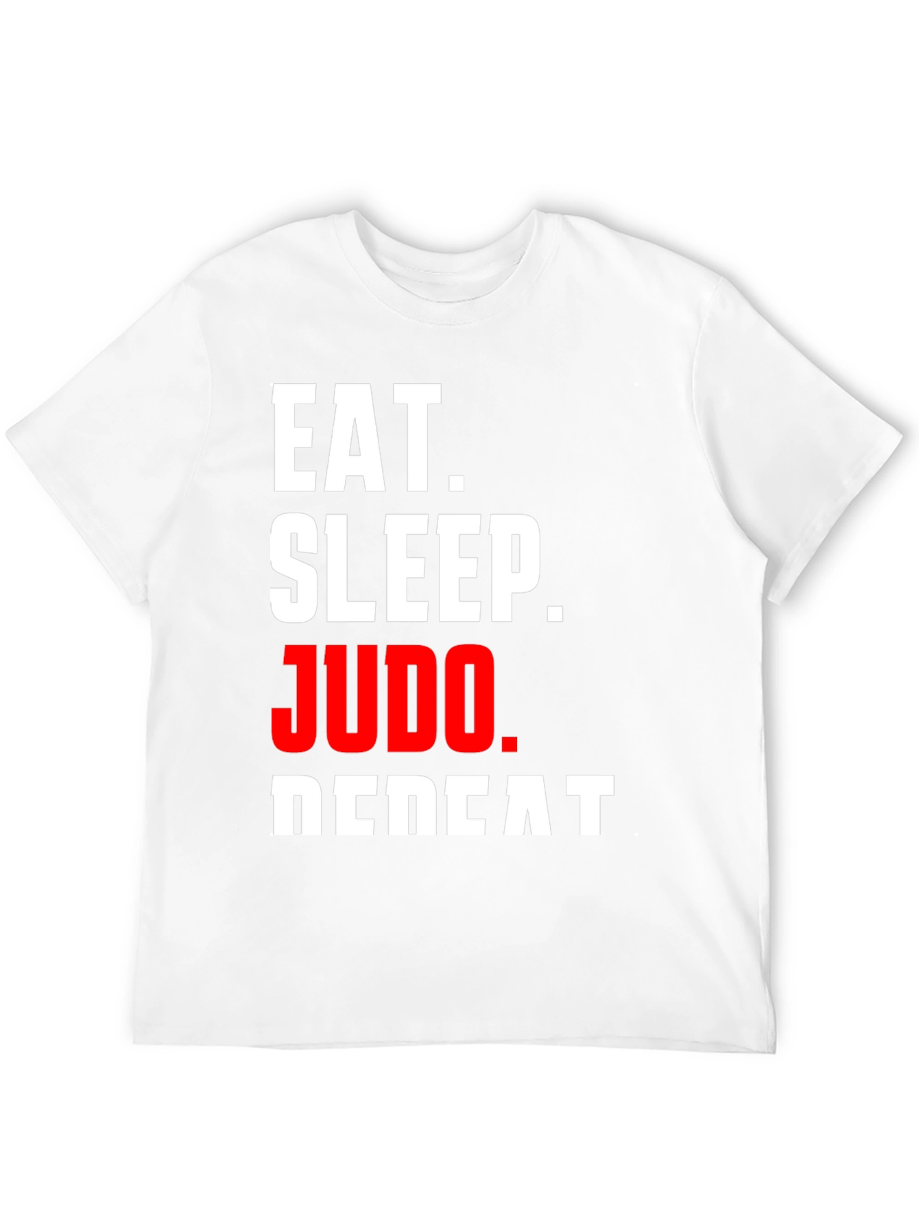 Eat Sleep Judo Repeat Black T-Shirt