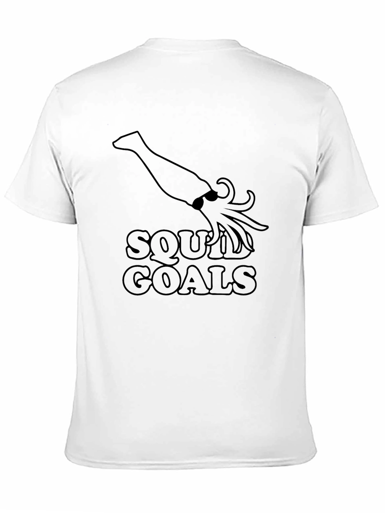 Squid Goals Black T-Shirt