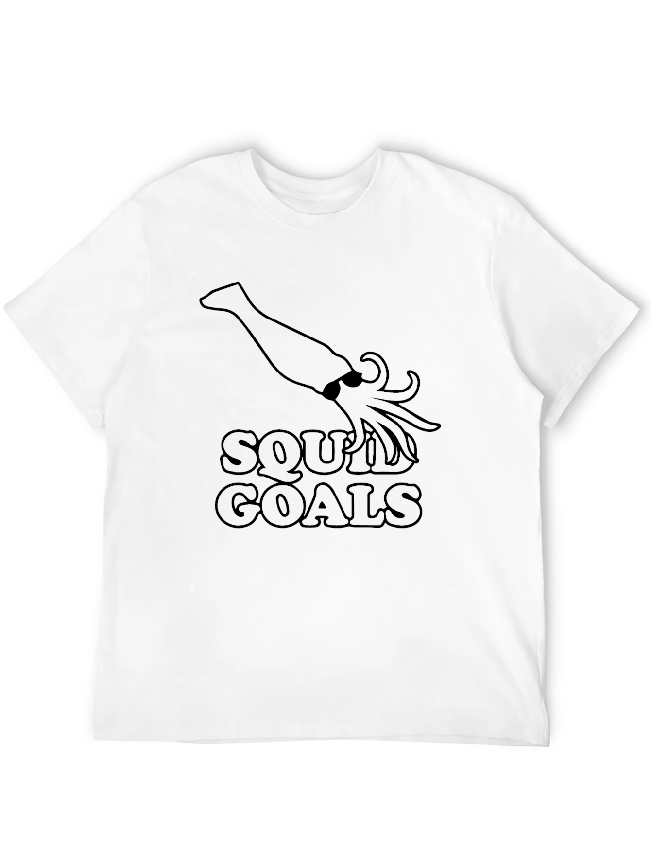 Squid Goals Black T-Shirt