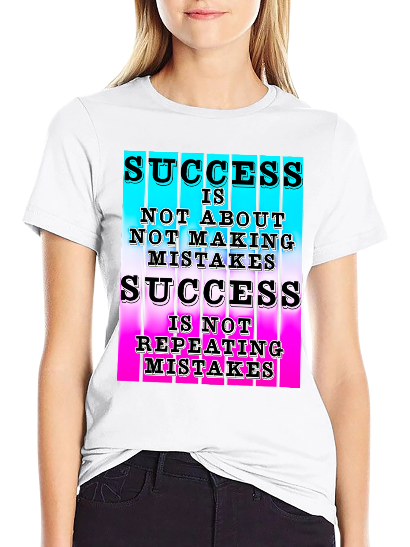 Success T-Shirt Not About Mistakes